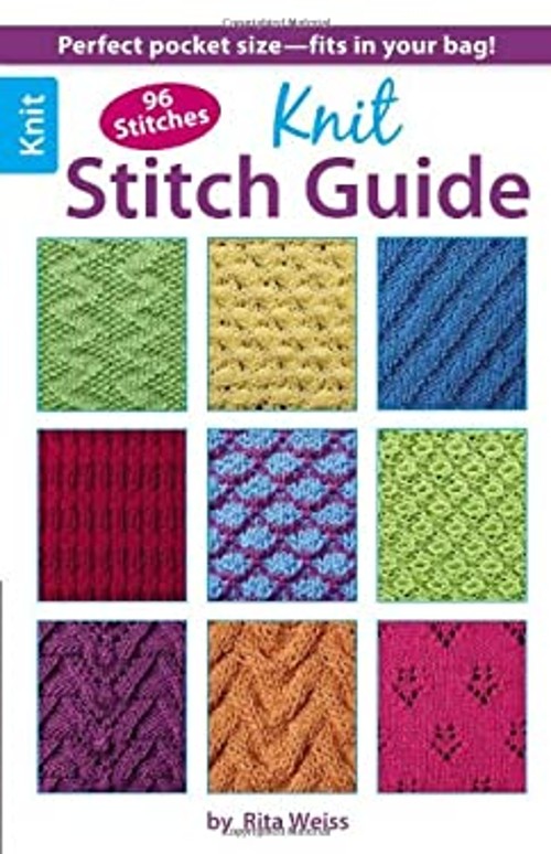 Knit Stitch Guide Paperback Rita Weiss