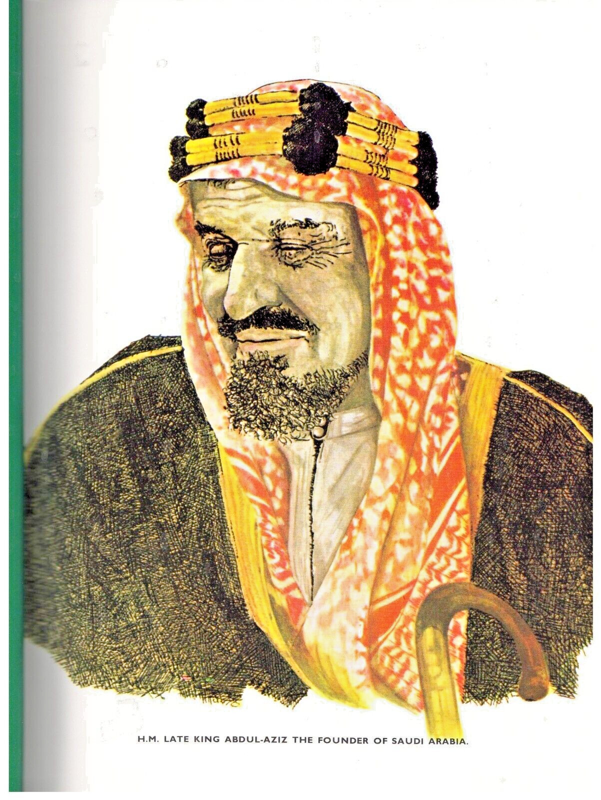 1978 The Revised and enlarged Edition of the Panorama of Saudi Arabia, Signed