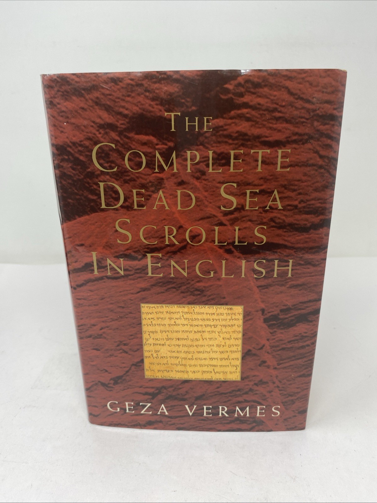 Dead Sea Scrolls English Vermes HC 1997 Unmarked Pages Foxing Edges