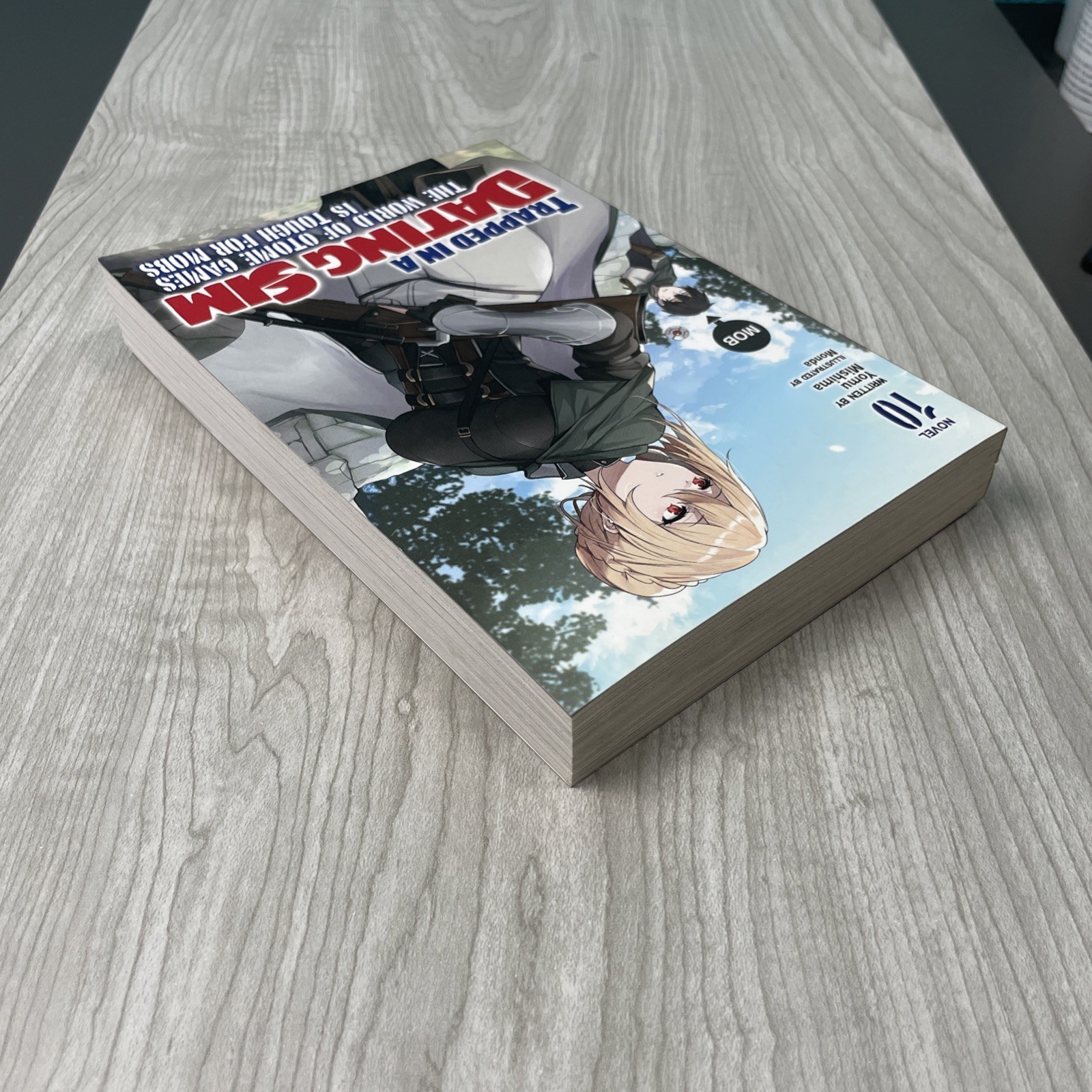 Trapped in a Dating Sim Vol 10 English Light Novel Volume