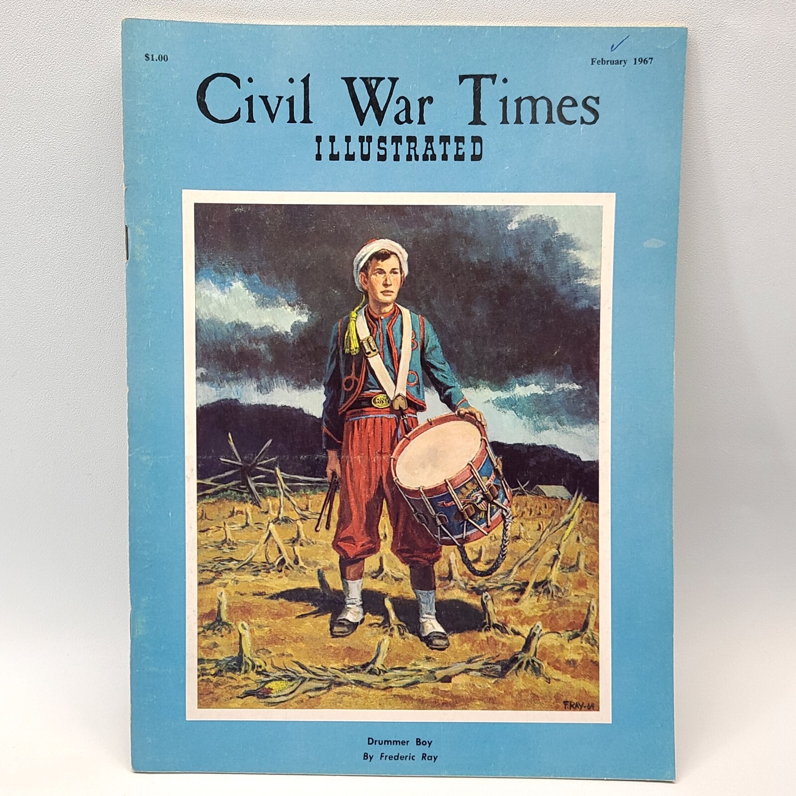 ⭐️ Vintage Civil War Times Illustrated Magazine February 1967