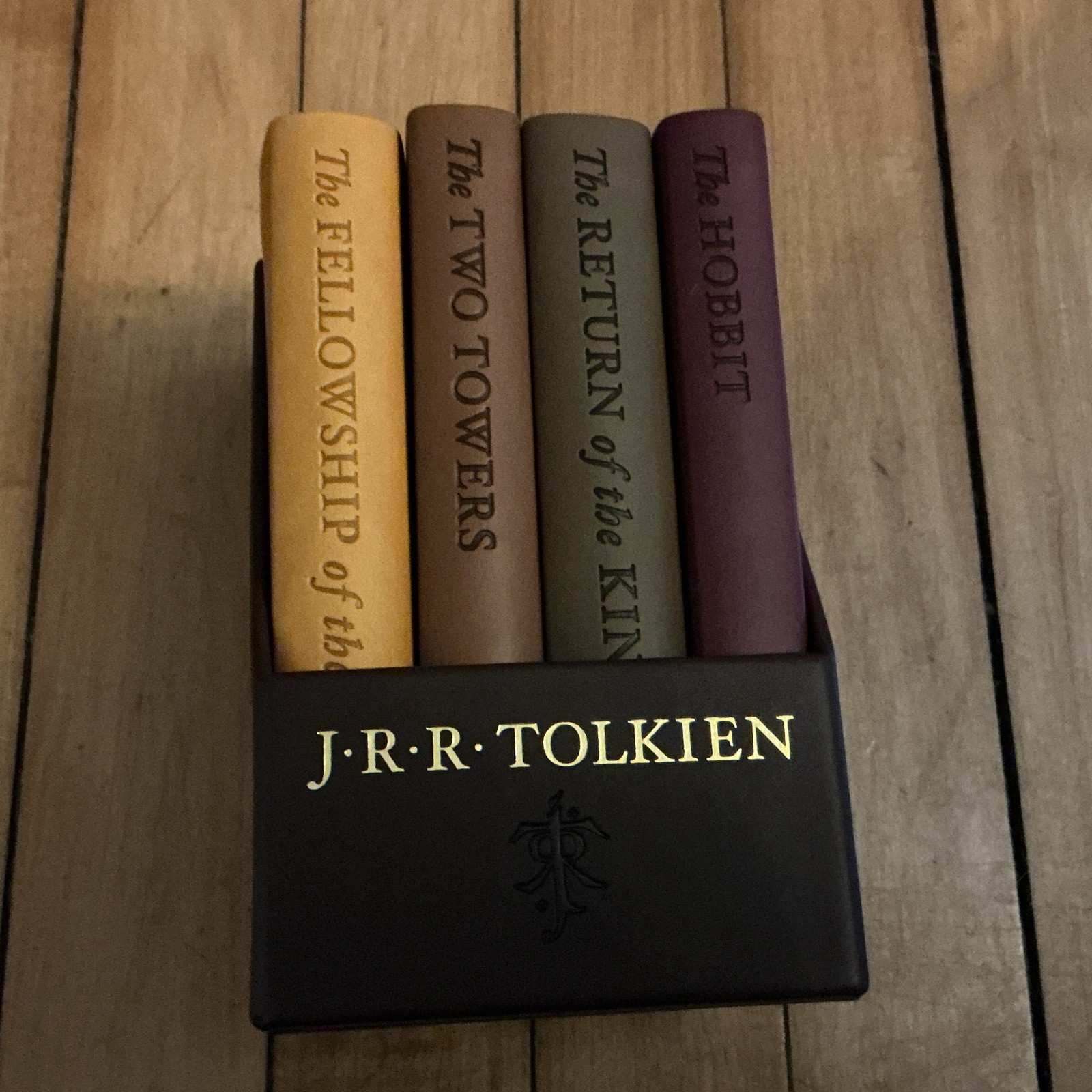 J.R.R. Tolkien The Hobbit & Lord of the Rings 4-Book Box Set Slipcase