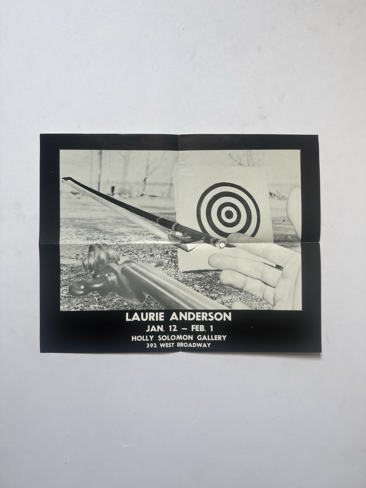 Laurie Anderson 11 Piece Lot. Books, Ephemera, Prints