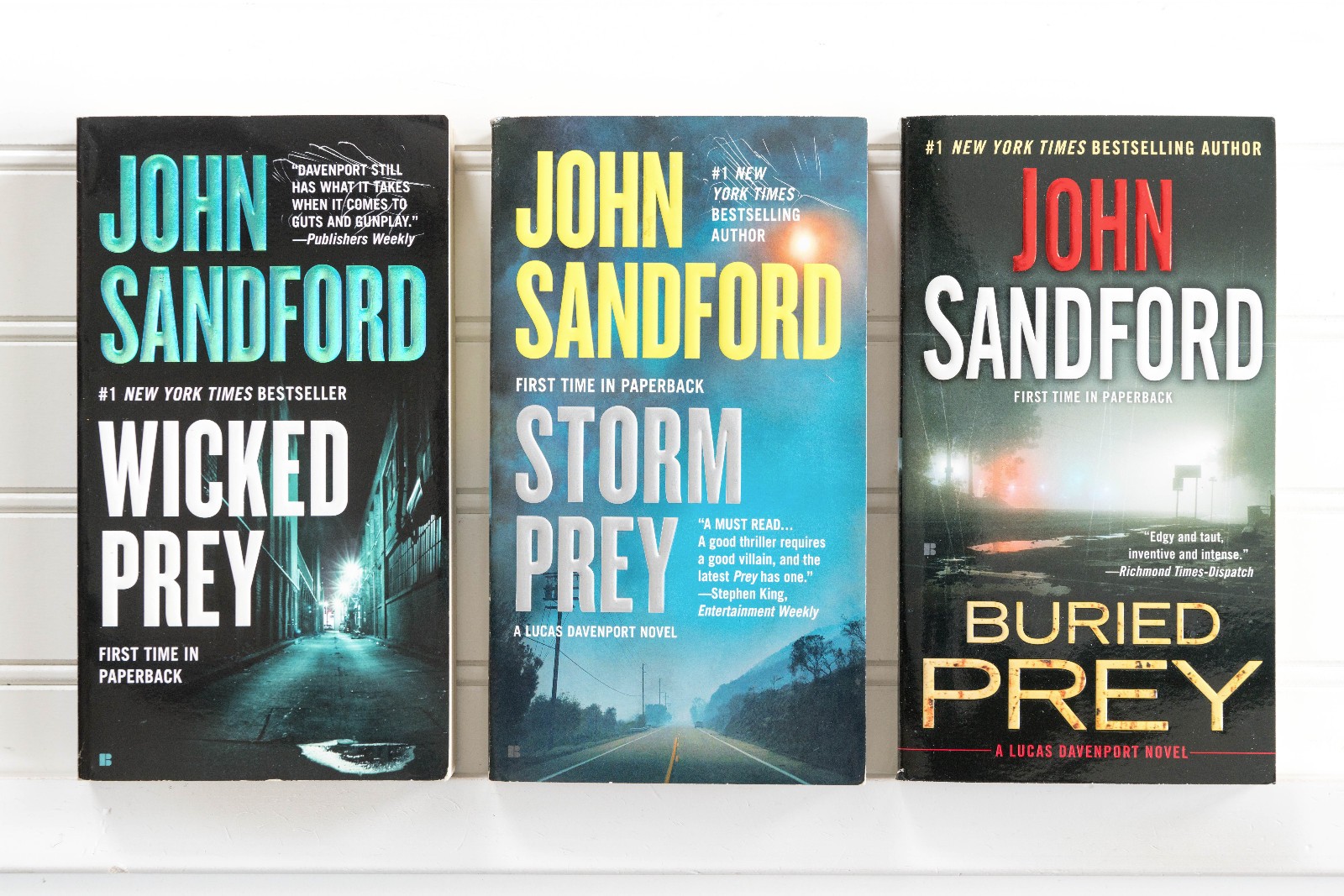 John Sandford PREY Complete Series Lot of 35 (#1-35) Set Paperback PB Books