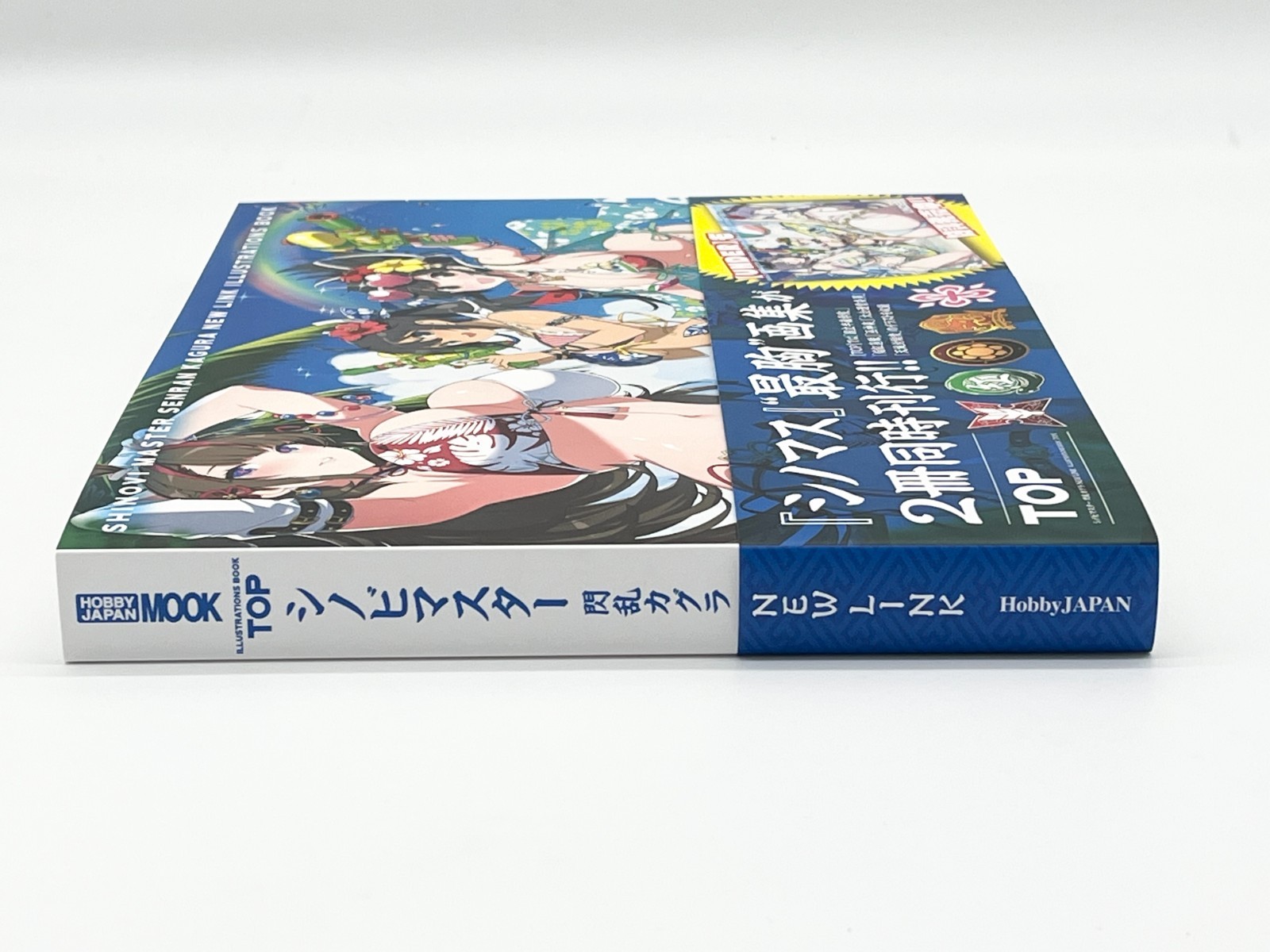 Shinobi Master Senran Kagura New Link Illustrations Book Vol 1-2 Japanese Text