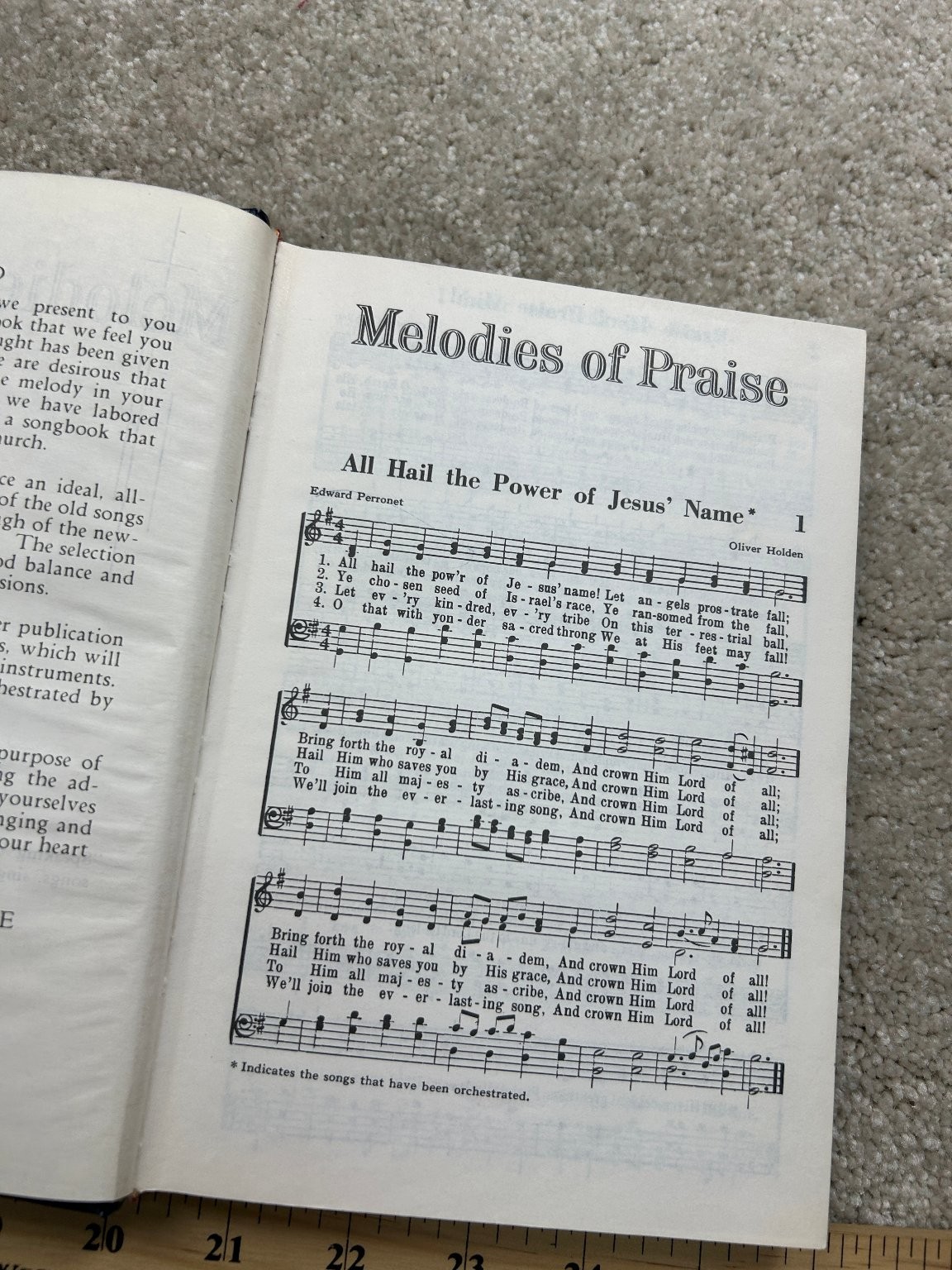 Melodies of Praise 1957 Gospel Publishing House Hymnal Songbook Hardcover