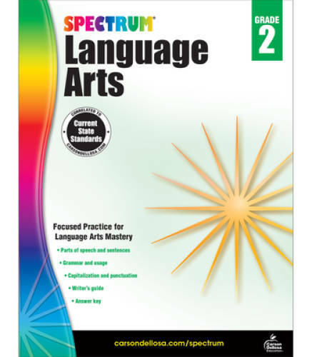 Spectrum Language Arts, Grade 2 – Paperback By Spectrum – GOOD