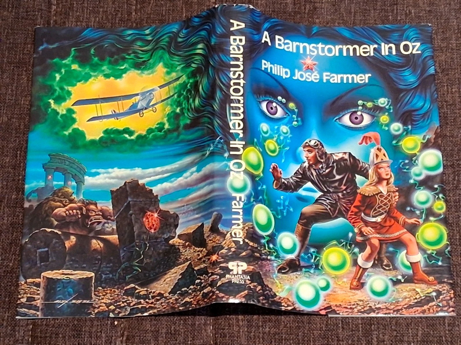 Philip Jose Farmer A barnstormer in Oz HBDJ 1st edition Phantasia Press