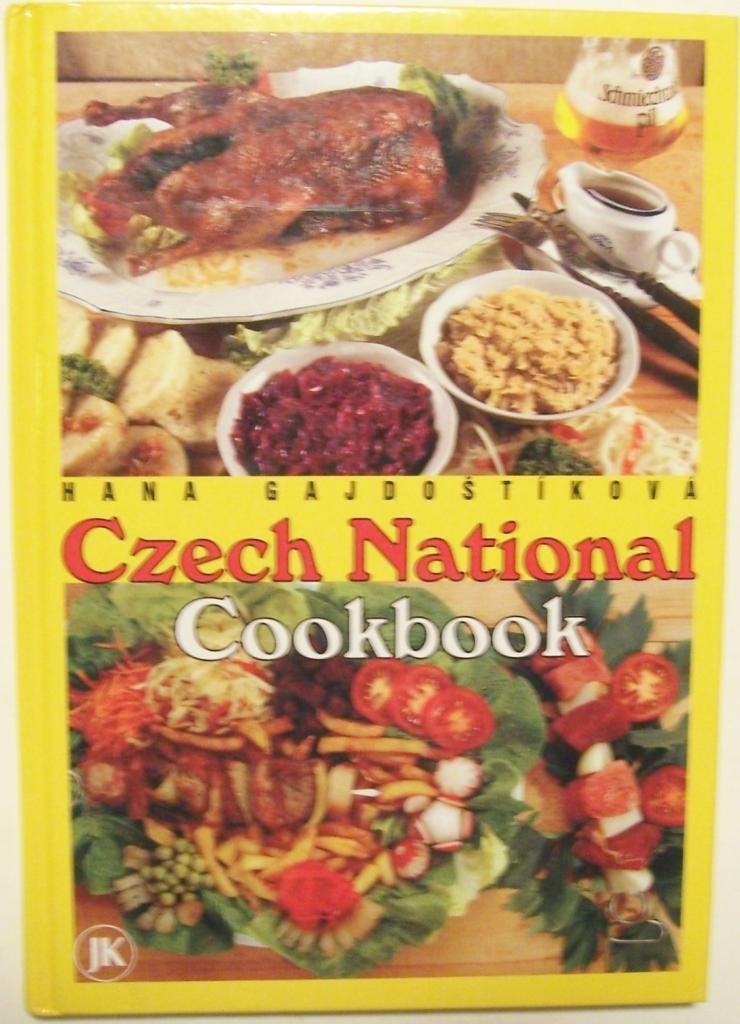 Czech National Cookbook – hardcover Hana Gajdostikova
