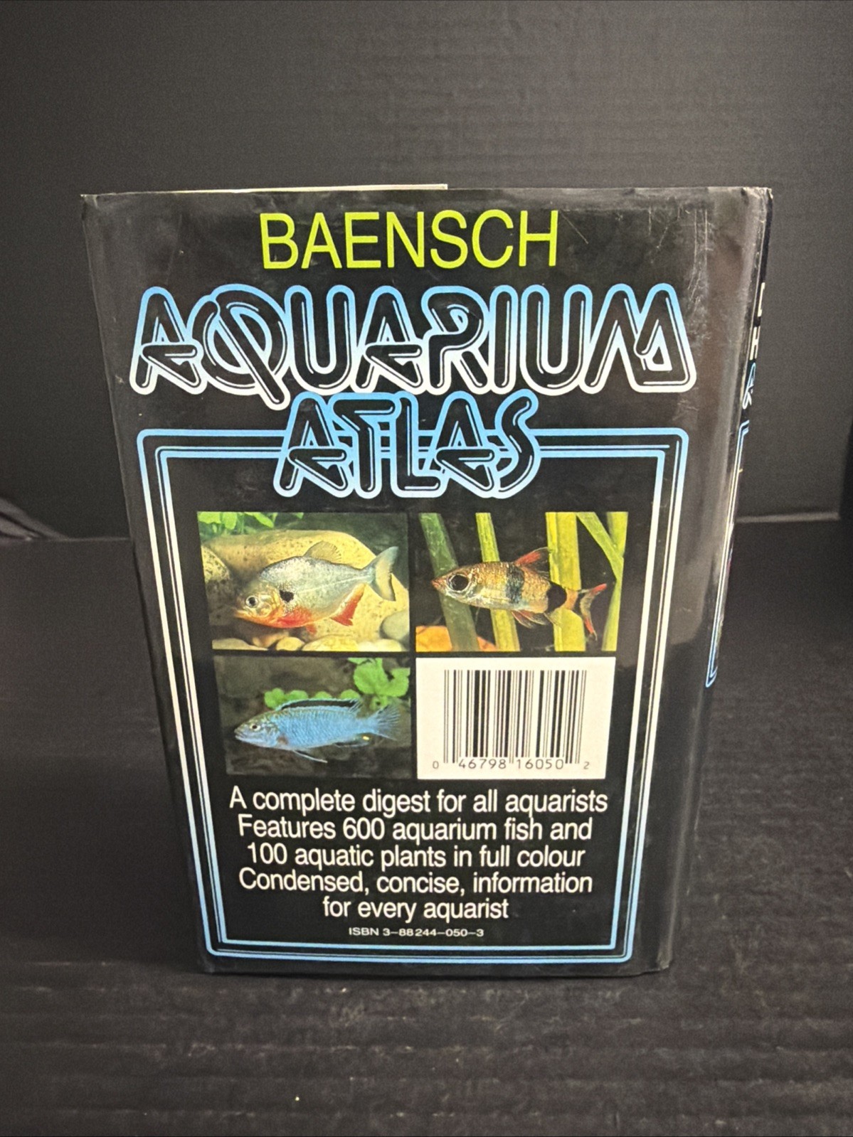 Baensch Aquarium Atlas Volume 1 Hardback