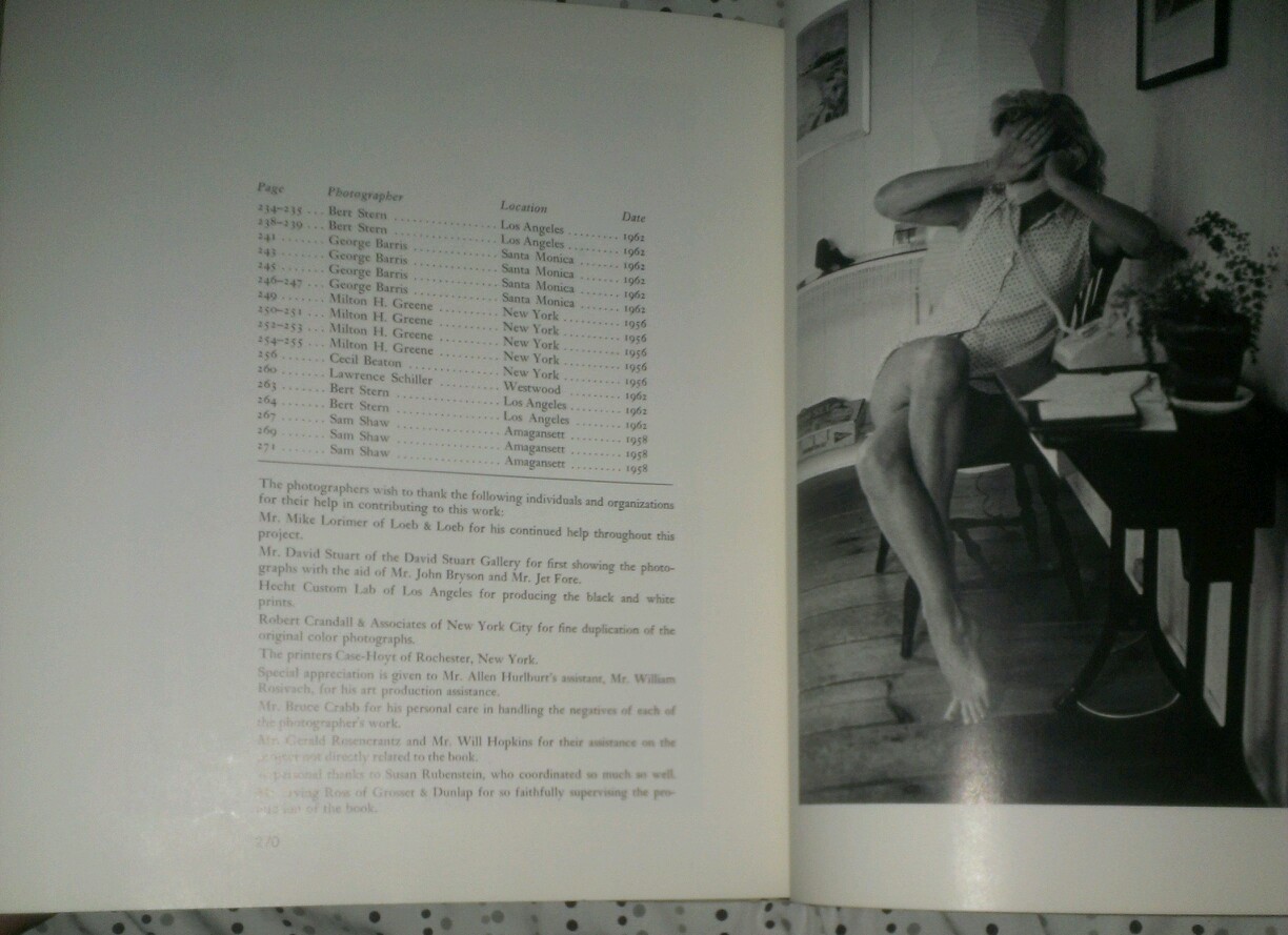 “MARILYN” A BIOGRAPHY NORMAN MAILER*MARILYN MONROE 1972