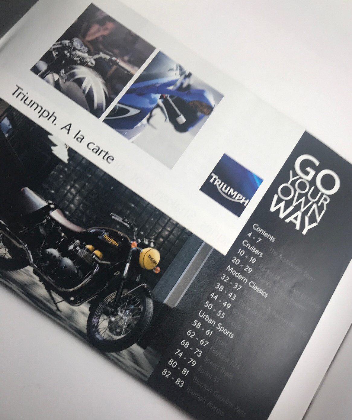 2007 Triumph Motorcycles Accessories 82 Pages
