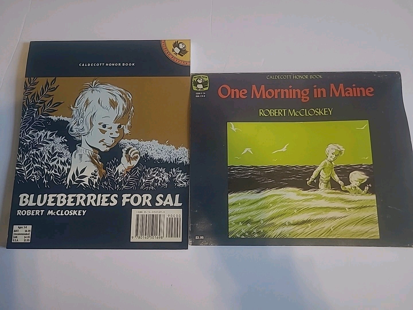 Lot Of Two Robert Mccloskey Paperback Books