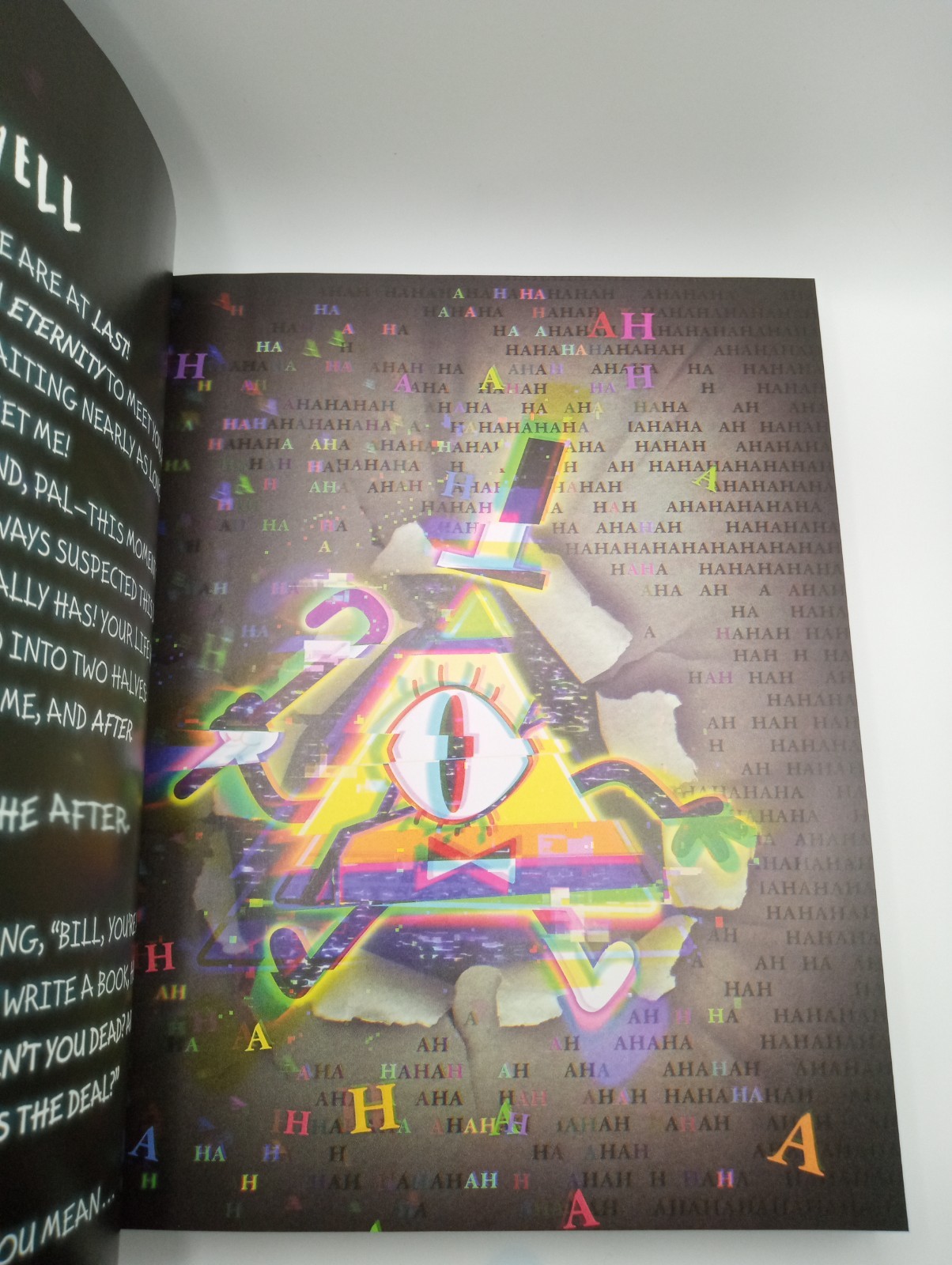 The Book of Bill by Alex Hirsch Gravity Falls Hardcover 2024 Bill Cipher press