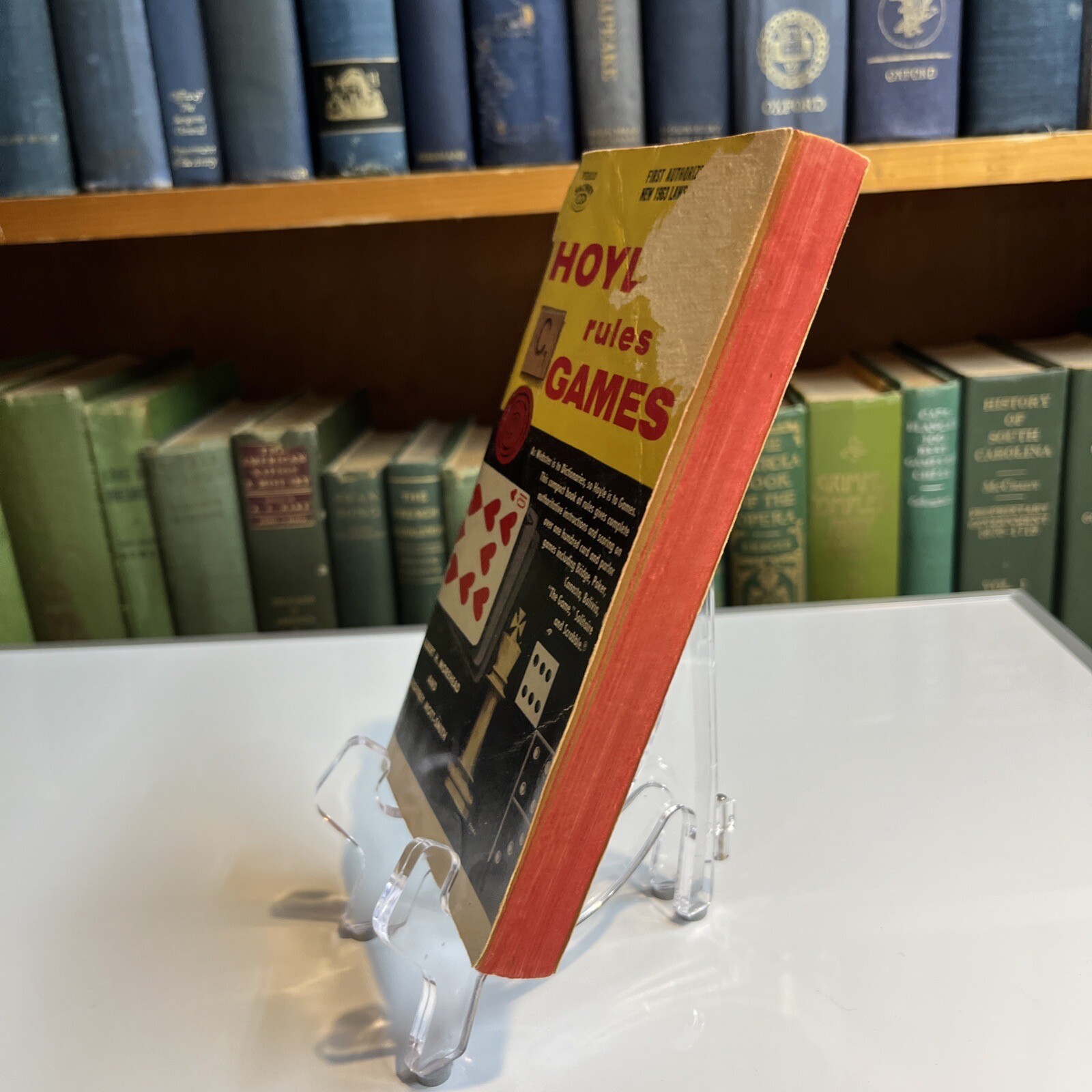 1963 Hoyle’s Rules Of Games by Albert H. Morehead and Geoffrey Mott-Smith Book