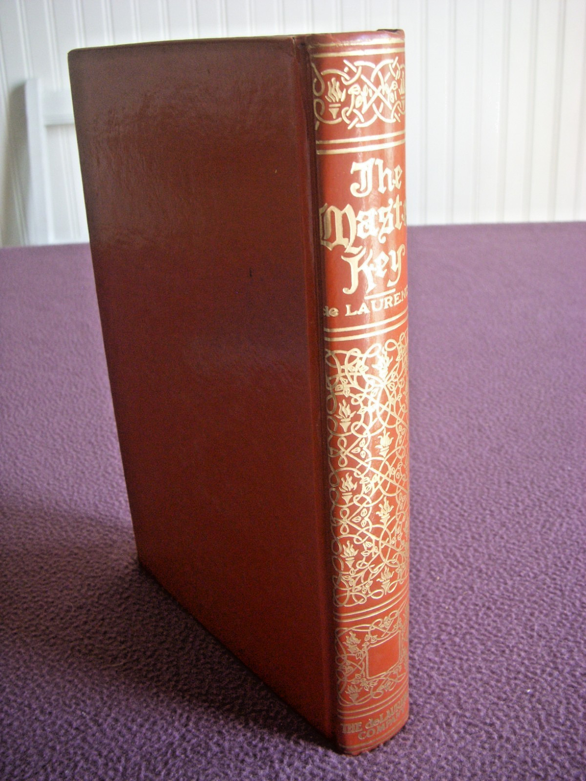 The Master Key 6th Print Third Edition 1941 Occult L. W. de Laurence 406 Pages