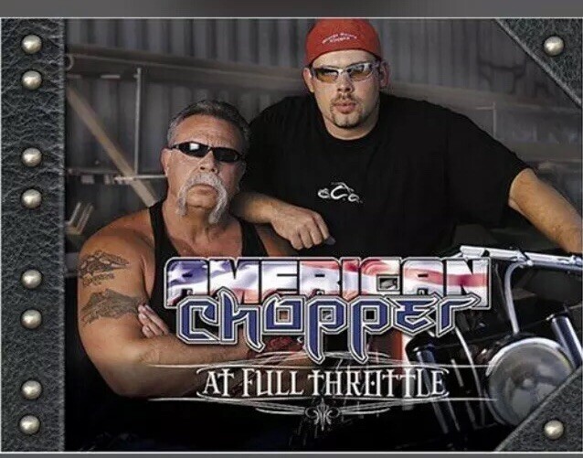 American Chopper At Full Throttle-Soft Cover Book. Like New