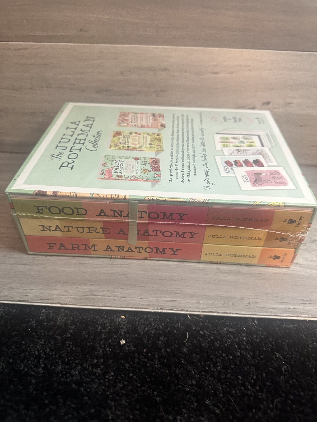 The Julia Rothman Collection: Farm Anatomy, Nature Anatomy, and Food Anatomy New