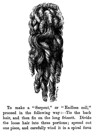 1886 Hairstyle Book (Vintage Victorian Hairstyling)
