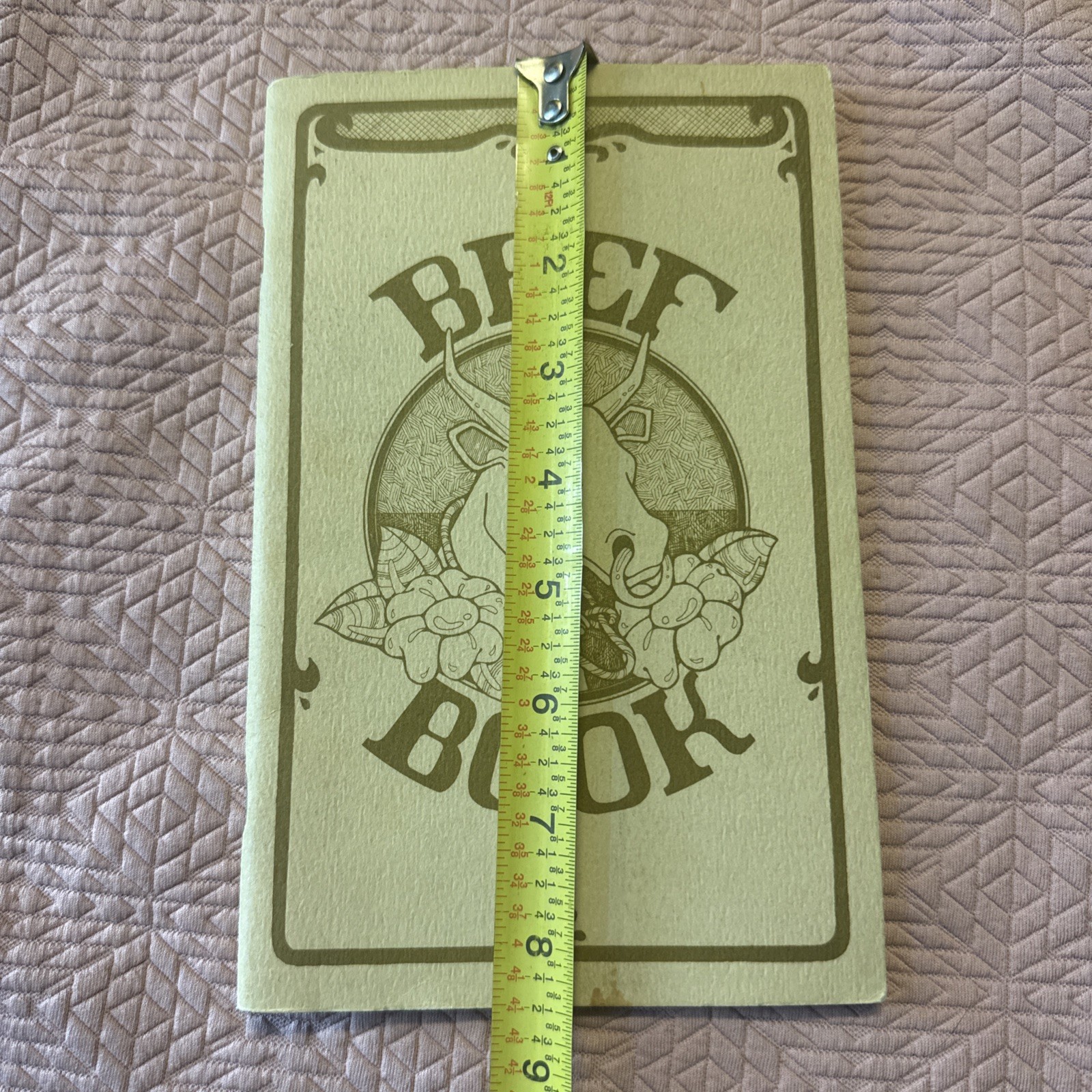 Beef Book by Irena Kirshman Recipe Cook Book Vintage 1971 Potpourri Press