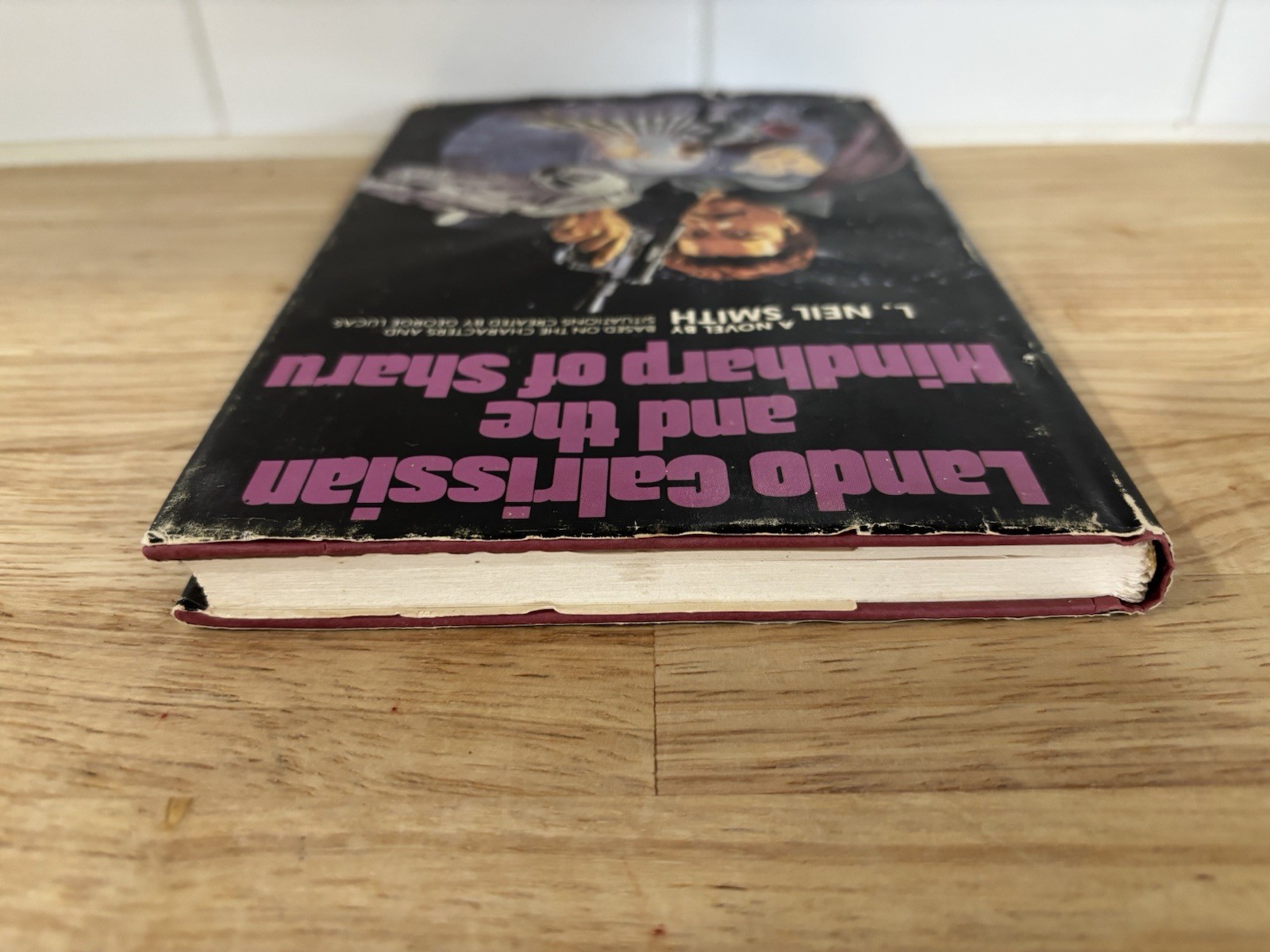 Vintage 1983 Lando Calrissian and the Mindharp of Sharu Star Wars Book HC RARE