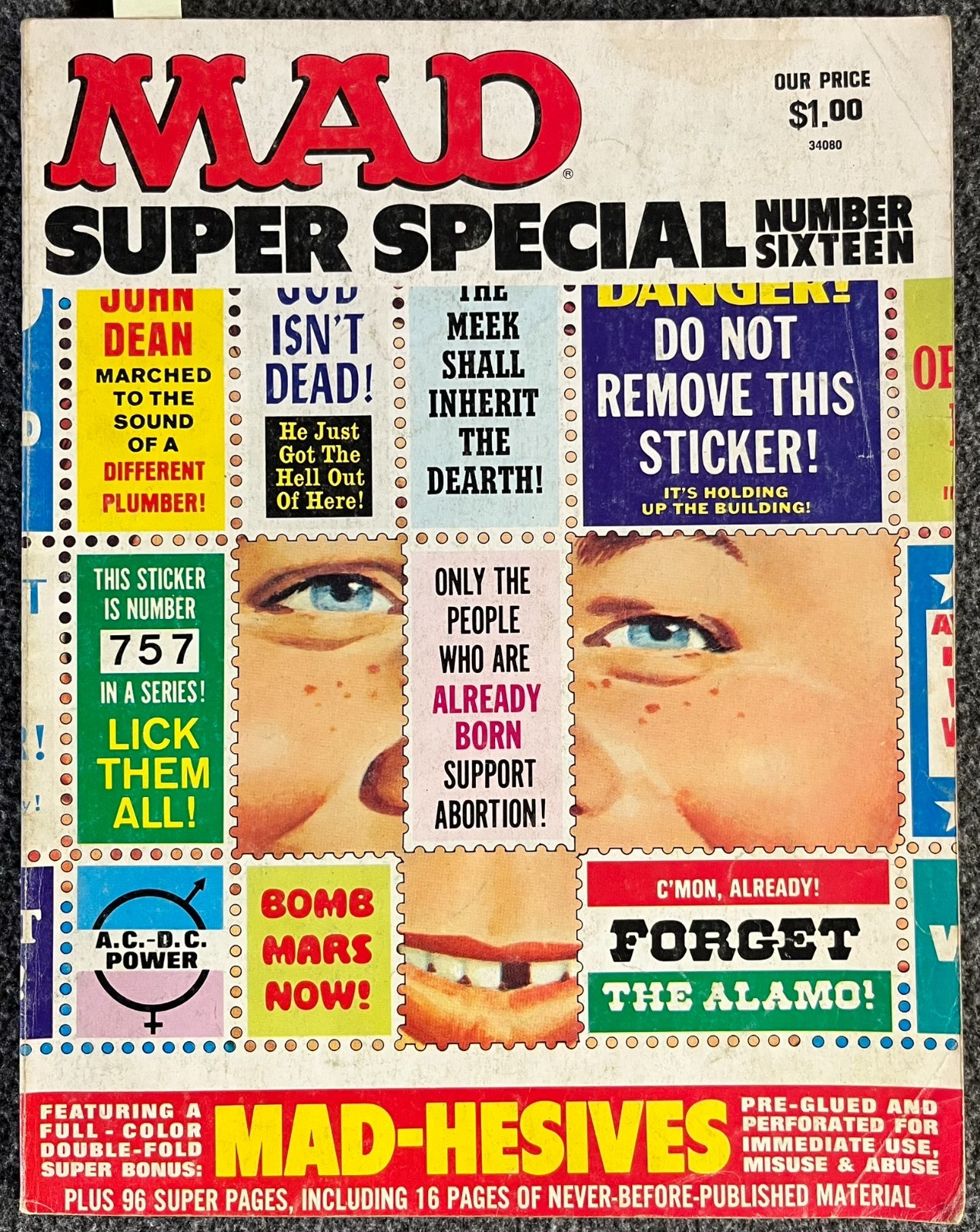 VINTAGE MAD Magazine Super Special Lot 4 Issues 11 16 18 20 Grade VGFN NO INSERT