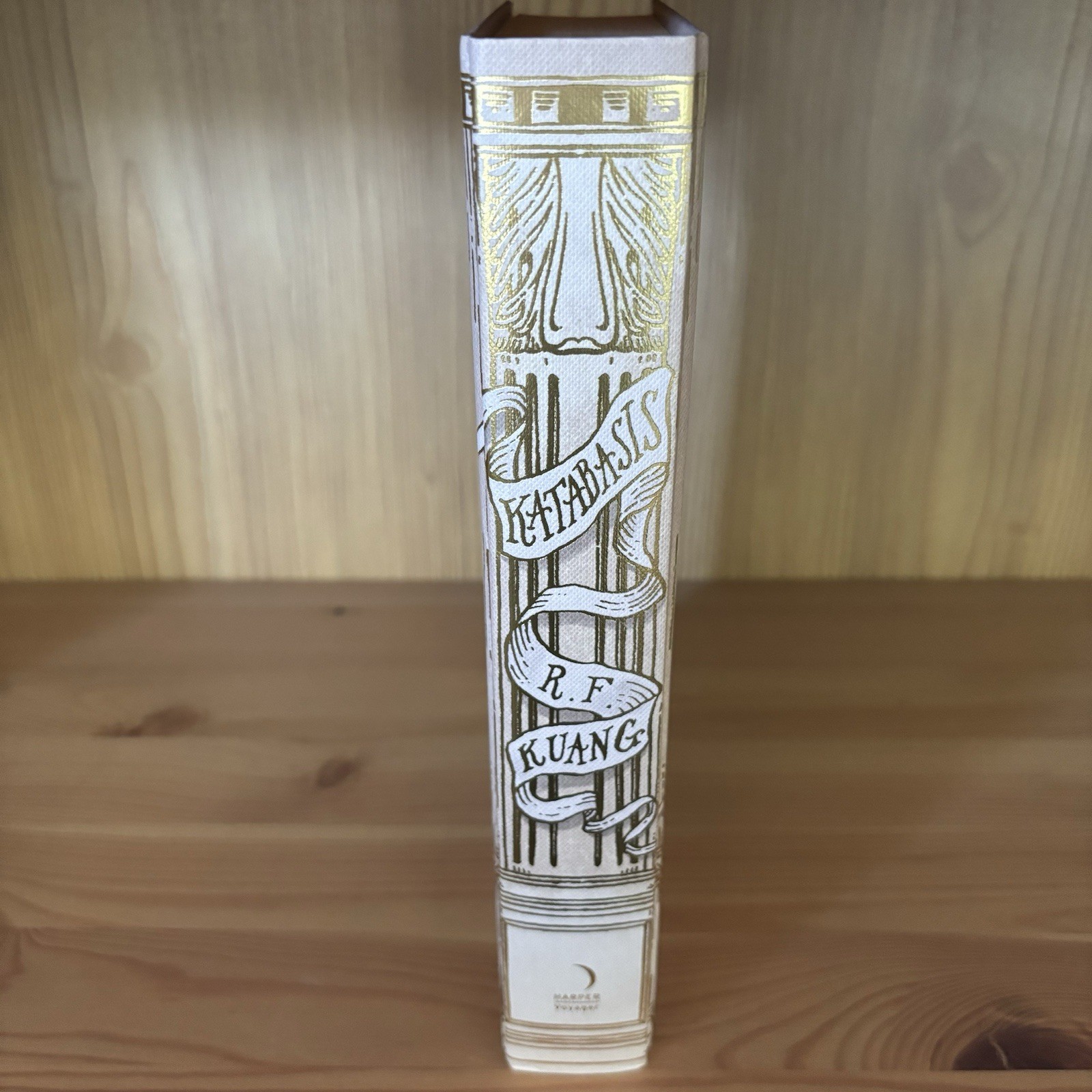 Fairyloot Exclusive Edition Katabasis by R. F. Kuang Hardcover Sprayed Edges