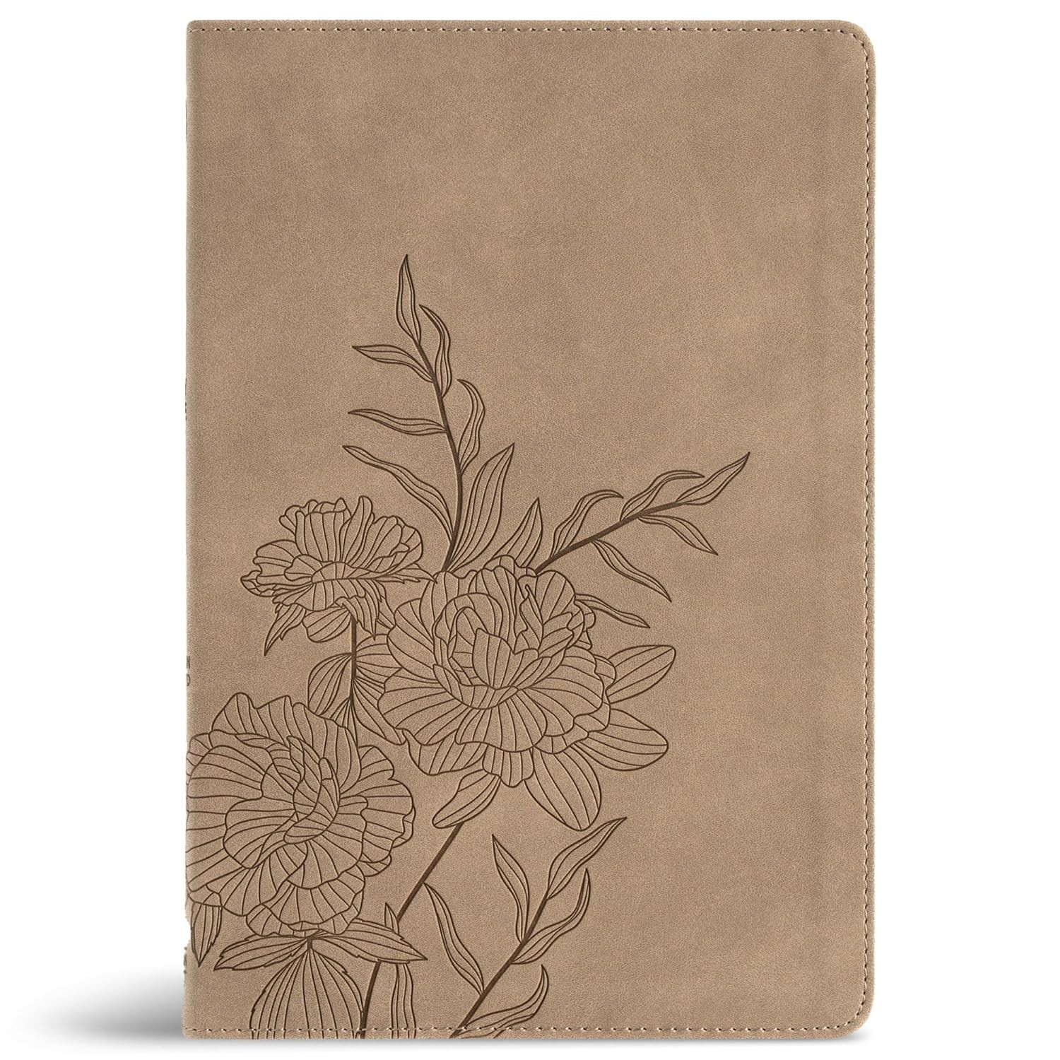 CSB Large Print Thinline Bible – Digital Study Edition in SuedeSoft LeatherTouch