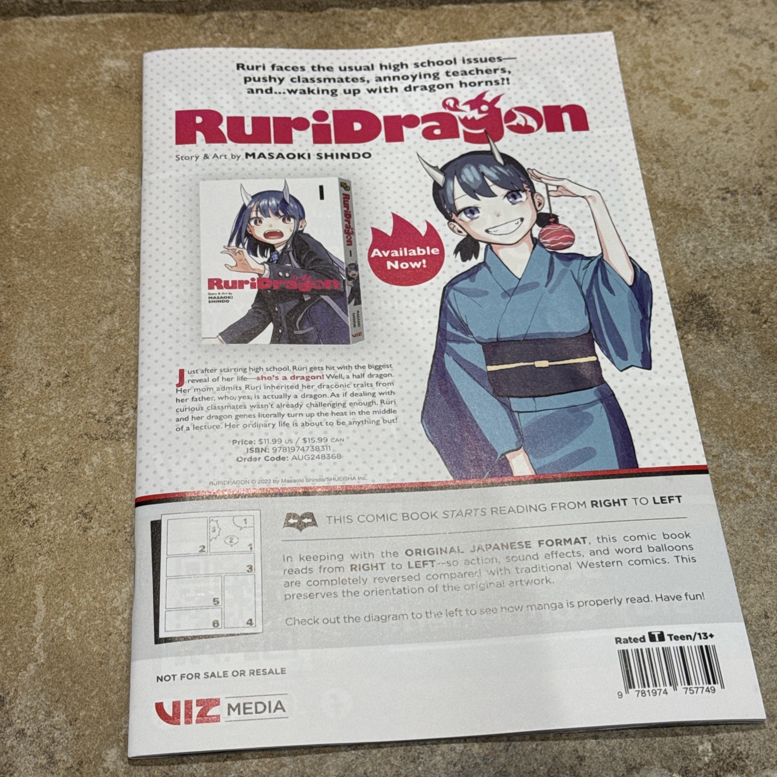 Kagurabachi, Vol. 1 Manga Takeru Hokazono & Boruto two blue vortex