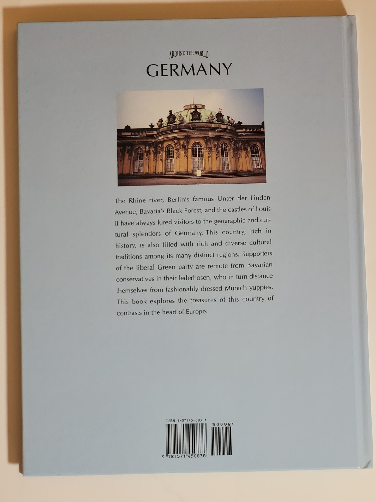 AROUND THE WORLD: GERMANY by Christine Masson, Hardcover 1995
