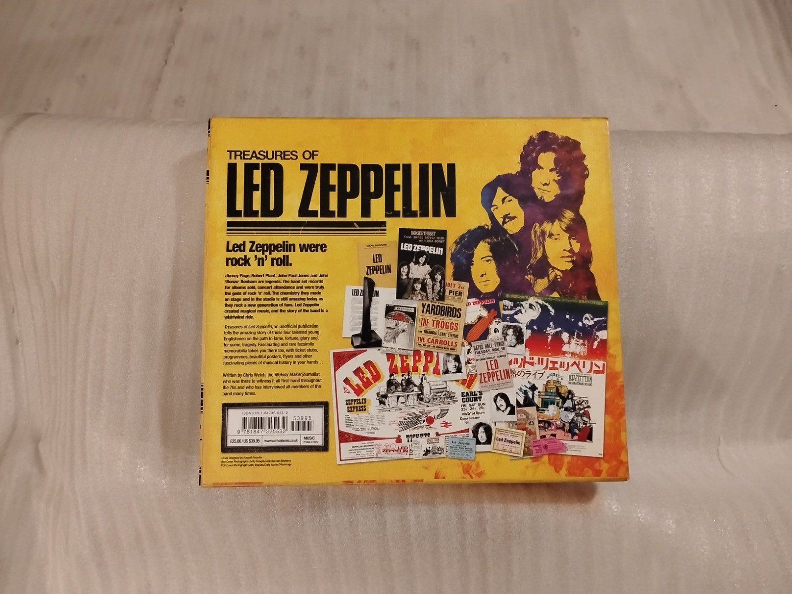 Treasures of Led Zeppelin by Chris Welch (2010, Hardcover)