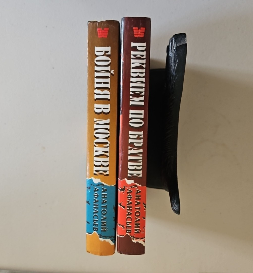 2 книги Реквием по Братве Бойня в Москве Анатолий Афанасьев Russian Books