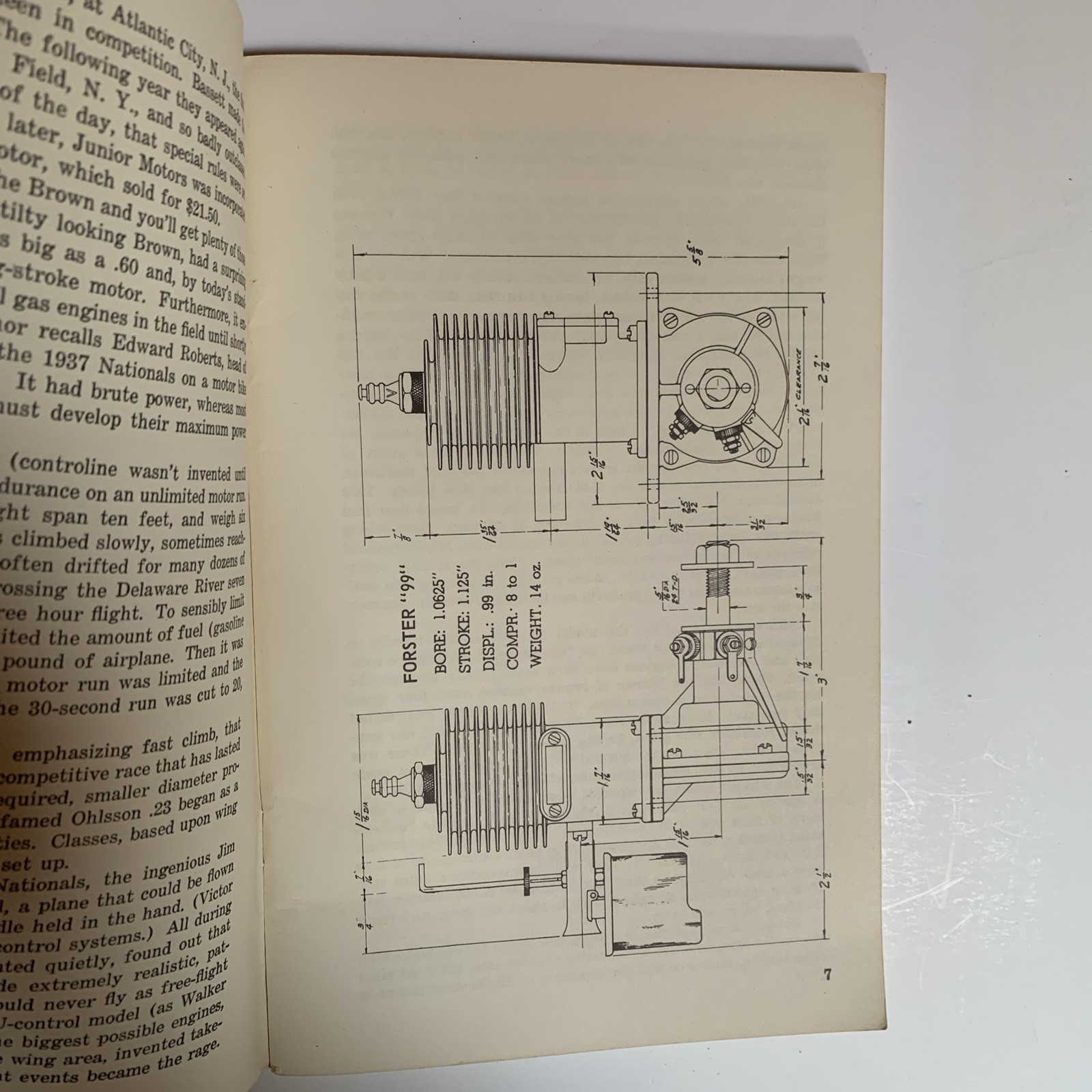 Engines for Models : Part No. B-102 Berkeley Models 1955 Booklet 95 Pages 312S