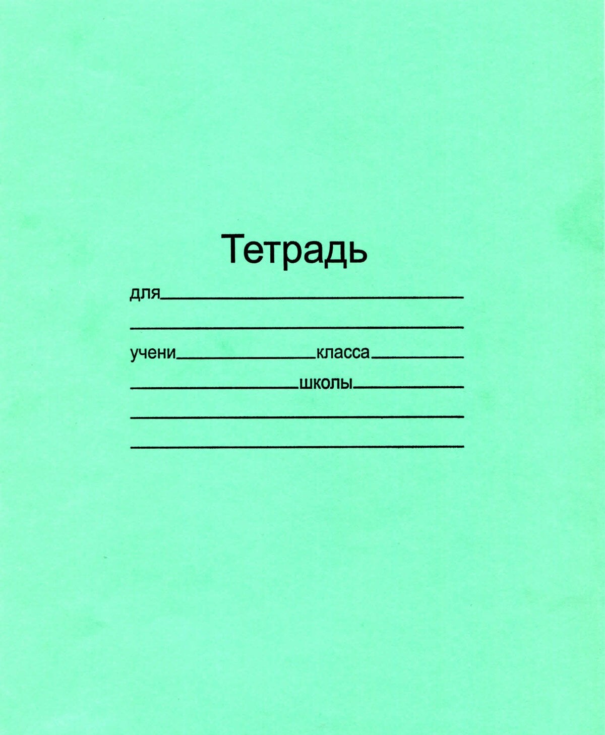 SET OF 10 Russian School Notebook Lined Тетрадь 24 страницы косая линия с полями