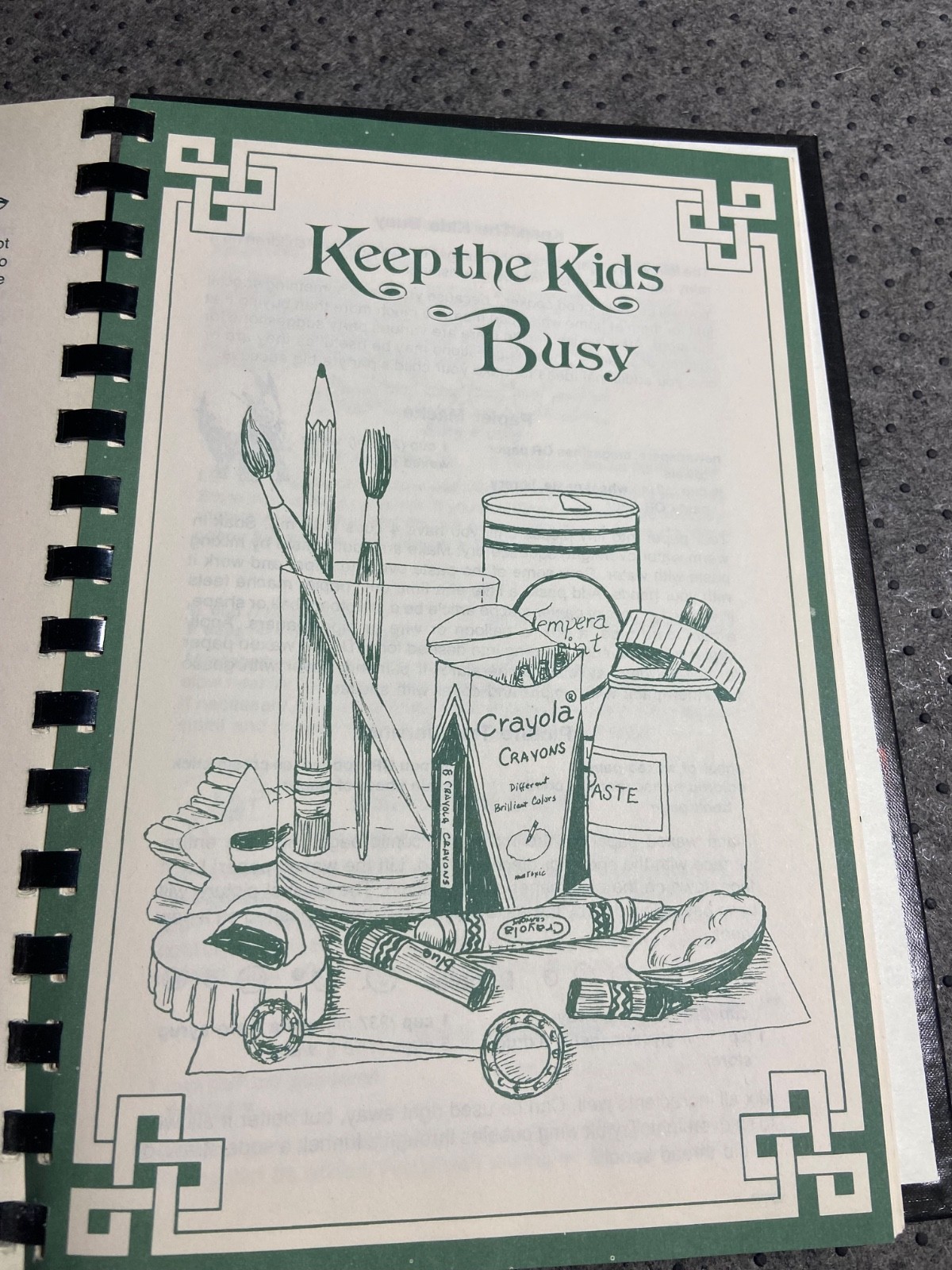 Cookbook VTG Out of Our League of Greensboro NC