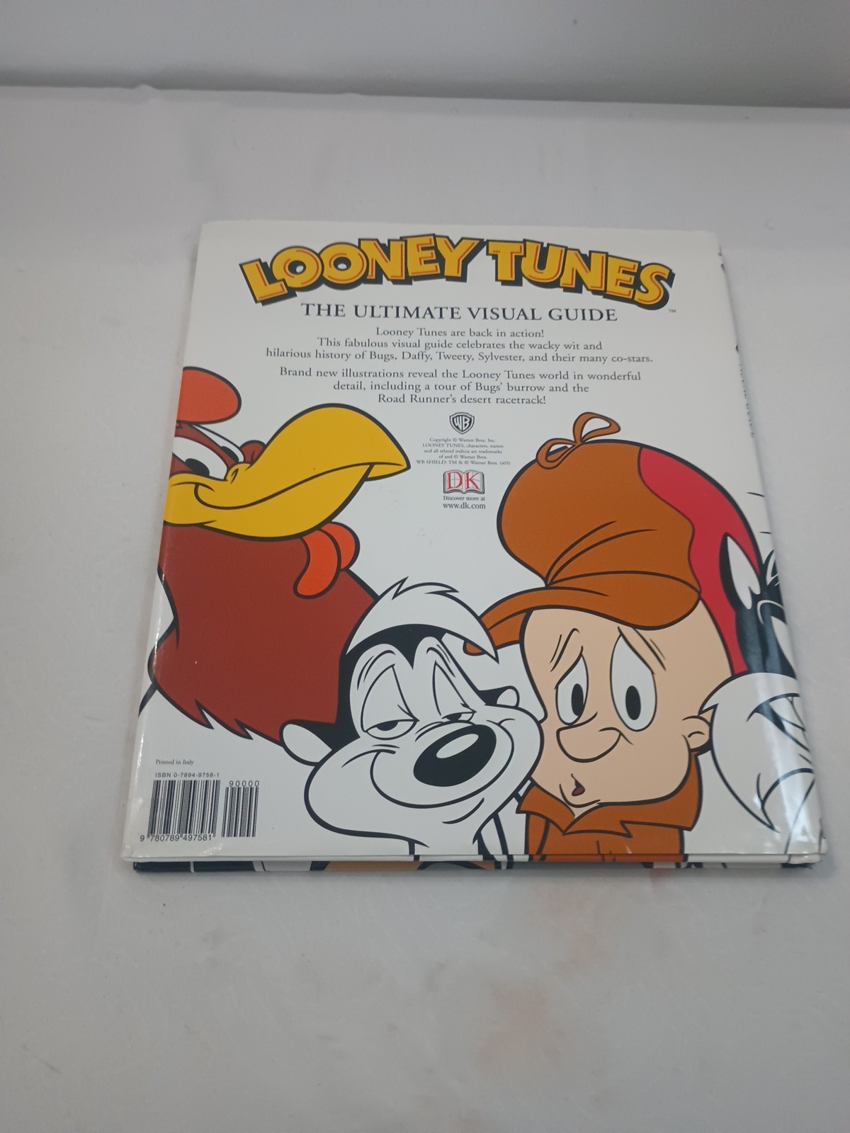 Looney Tunes: The Ultimate Visual Guide Book w/ Dust Cover