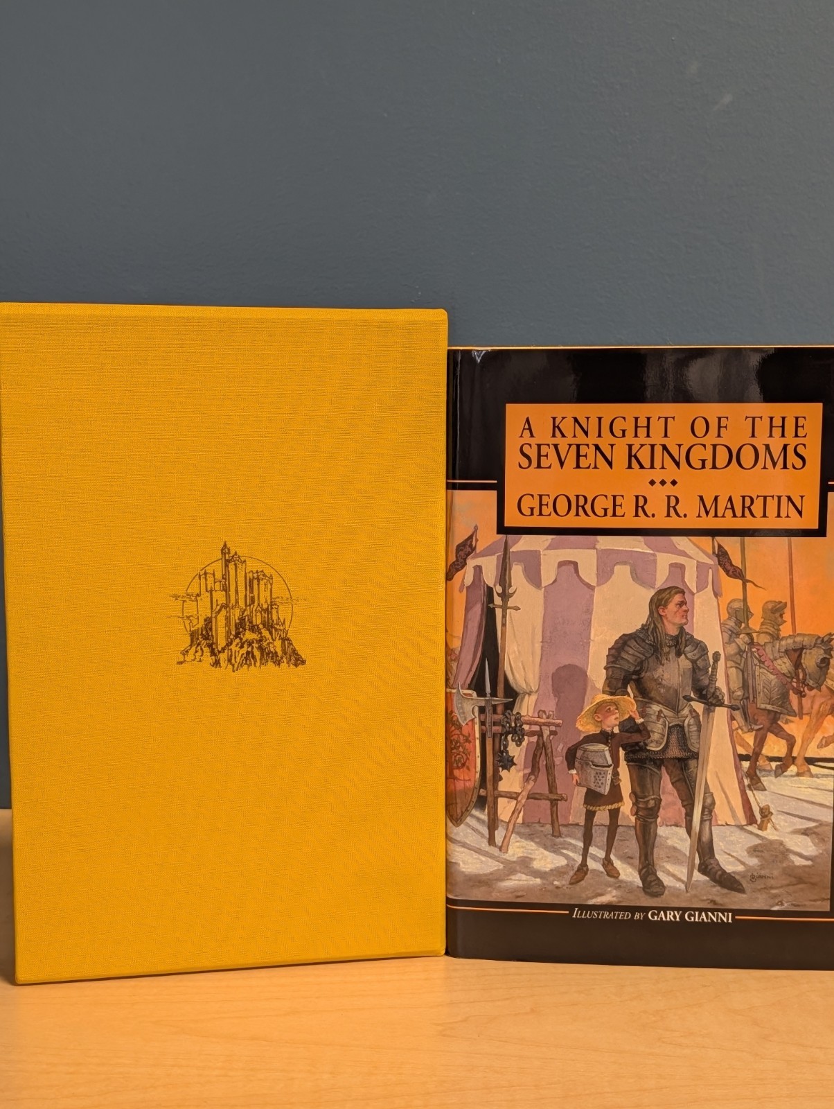 ⚔️George RR Martin A KNIGHT OF THE SEVEN KINGDOMS Signed Numbered Subterranean