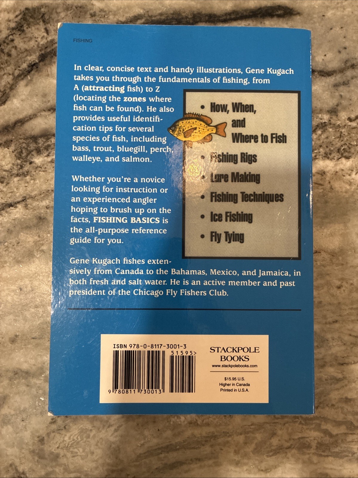Fishing Basics by Gene Kugach (1993, Trade Paperback)
