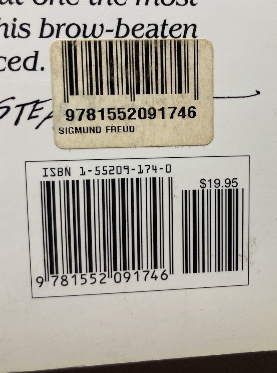 RALPH STEADMAN “Sigmund Freud” 1997 Trade Paperback Firefly Books New Edition