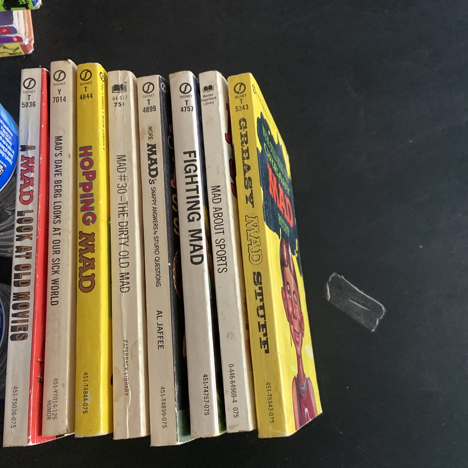 Vintage MAD Magazine Books Lot Of 7 Paperbacks G+ – VG Condition