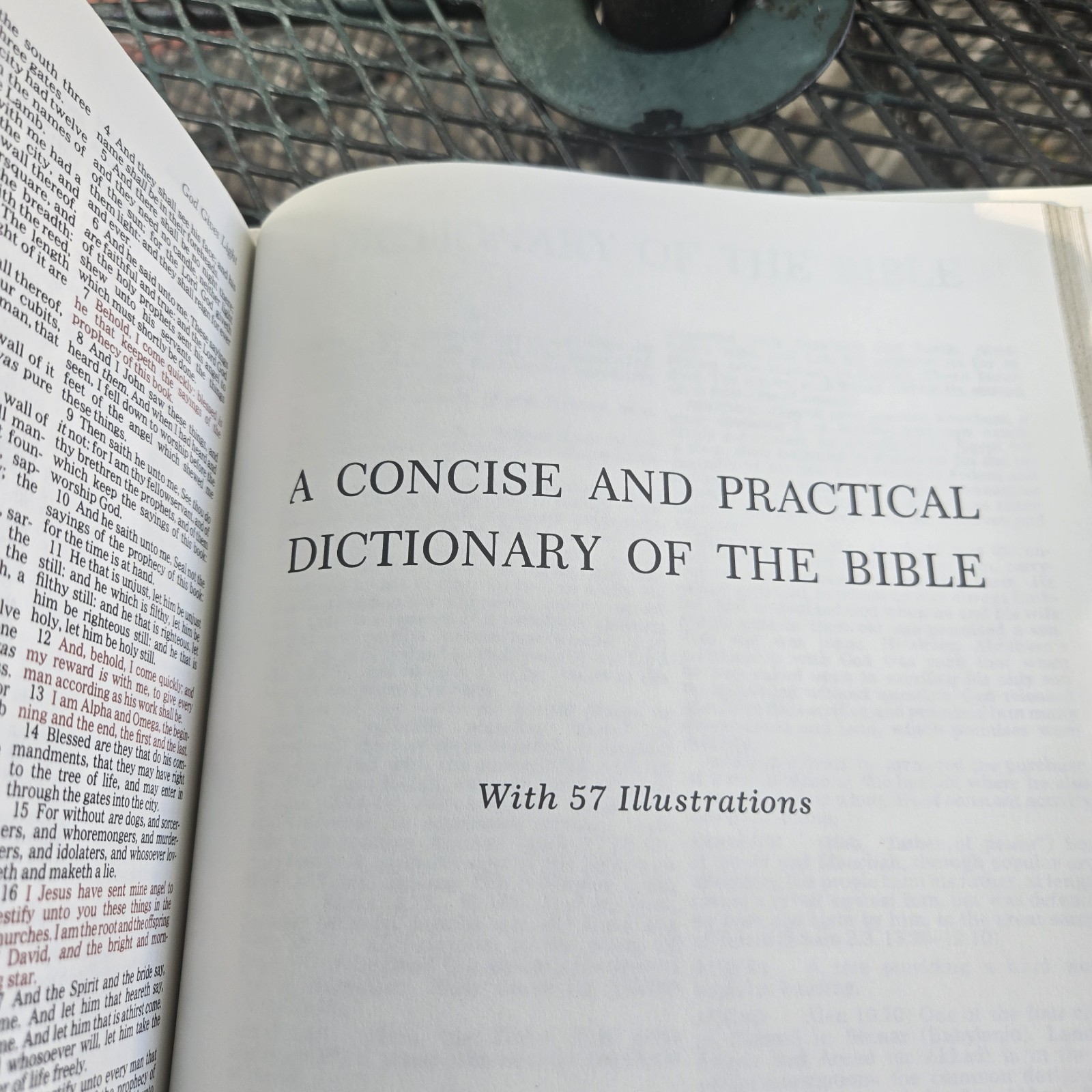 Vintage 1971 Holy Bible Regency King James Version Red Letter White Gold EUC 🙏