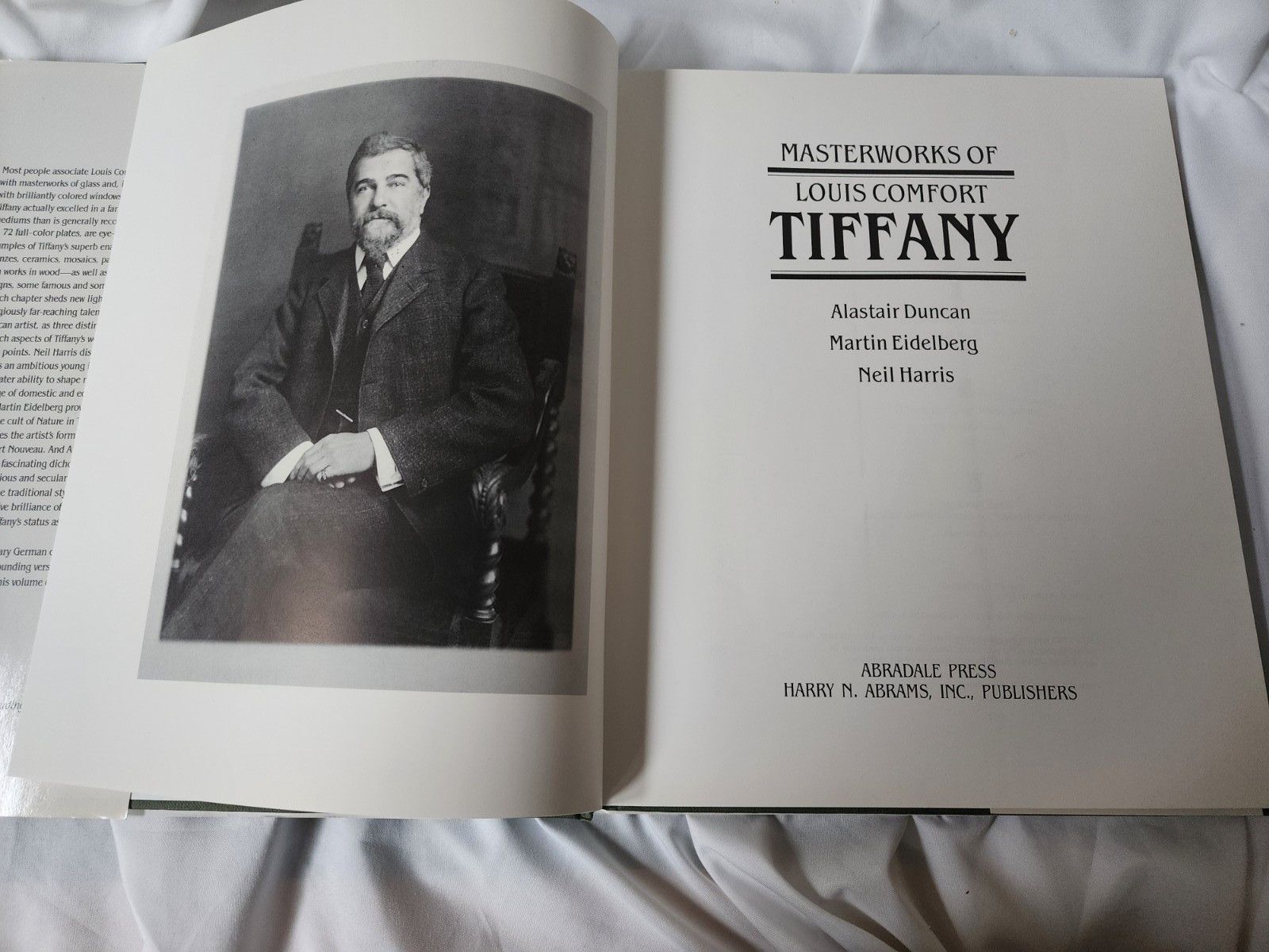 Masterworks of Louis Comfort Tiffany Hardcover Book By Alastair Duncan 1993 Ed