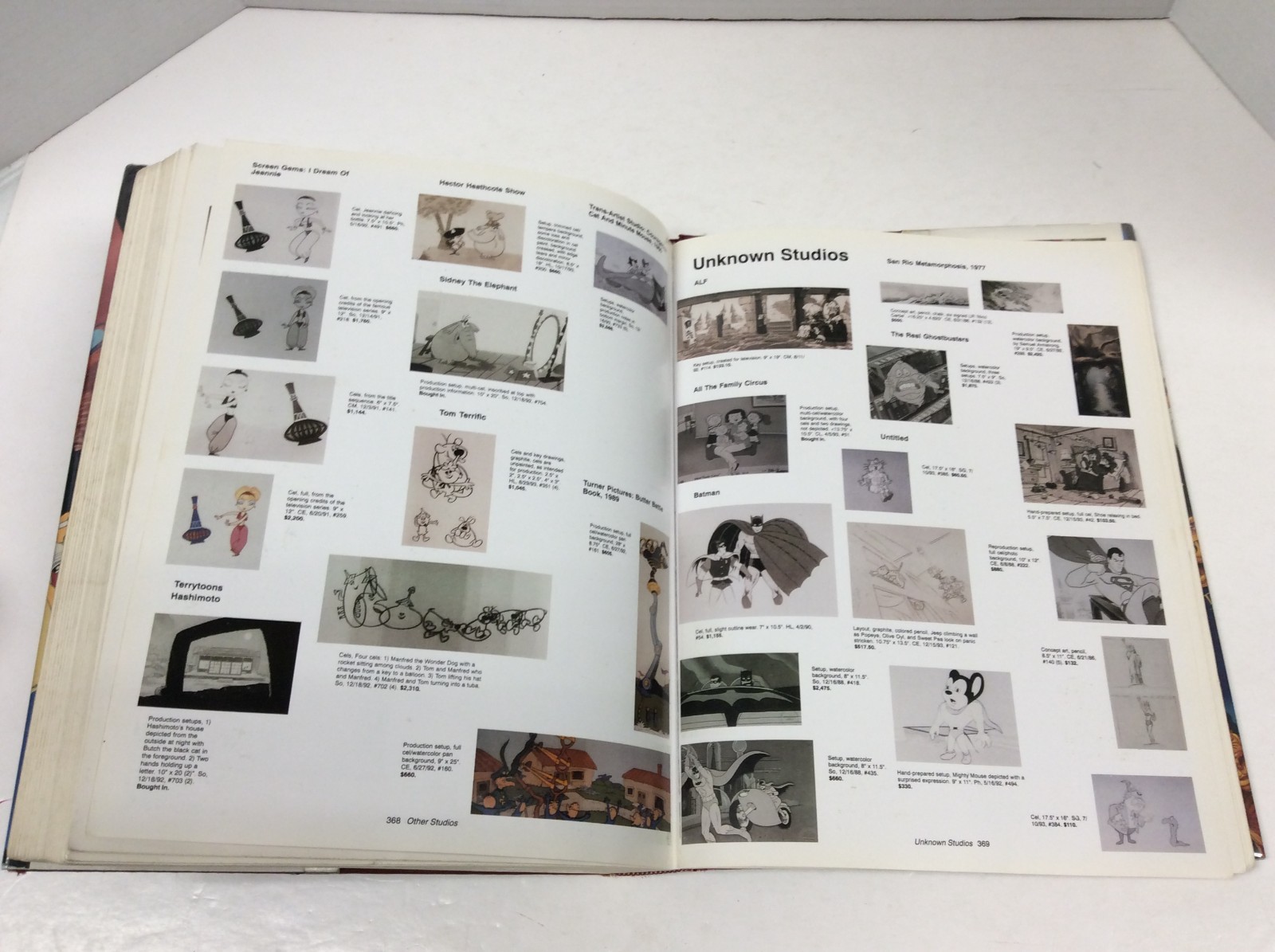 ANIMATION ART: THE LATER YEARS 1954 – 1993 Jeff Lotman 1996 HC 1st Edition