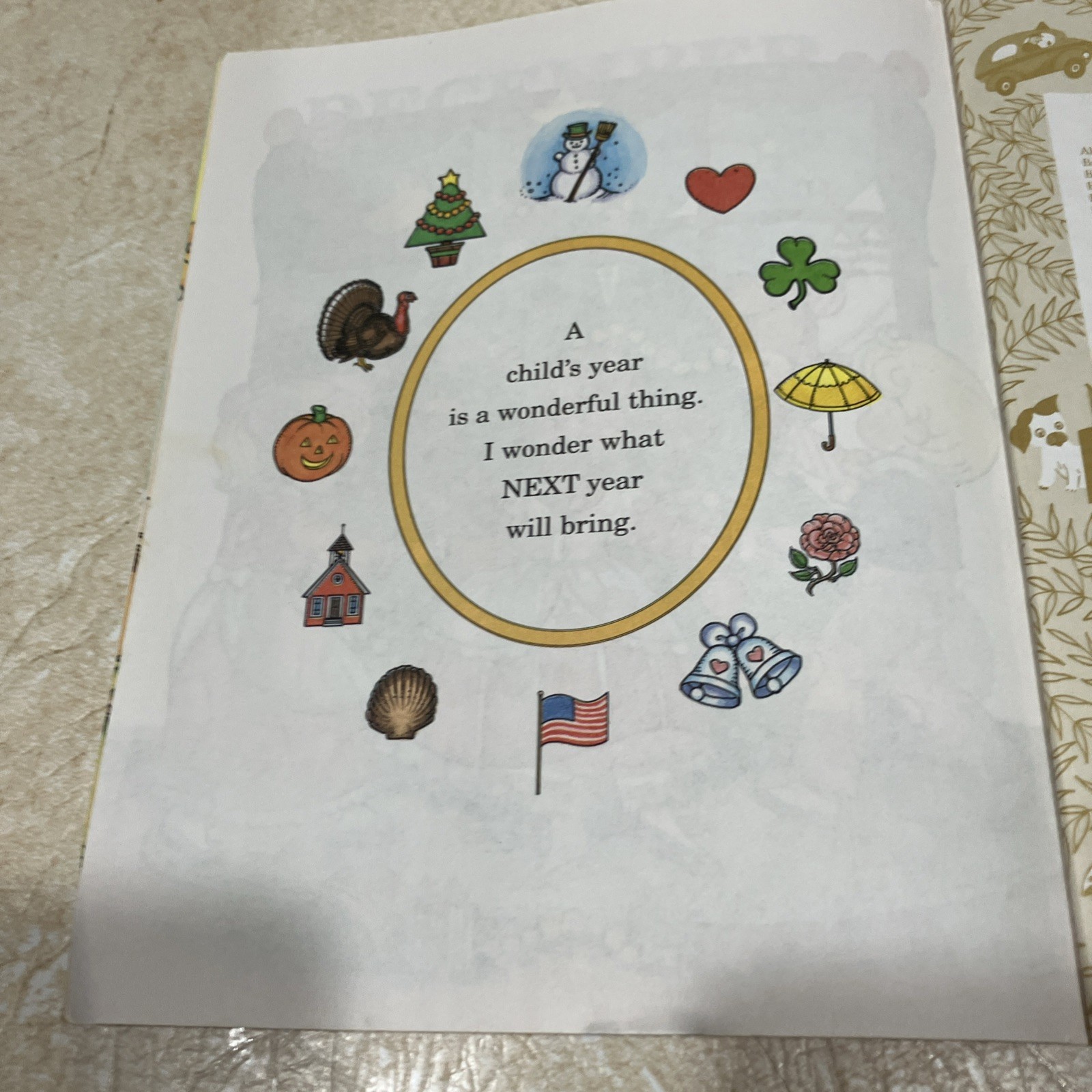 A Child’s Year Little Golden Books Joan Walsh Anglund