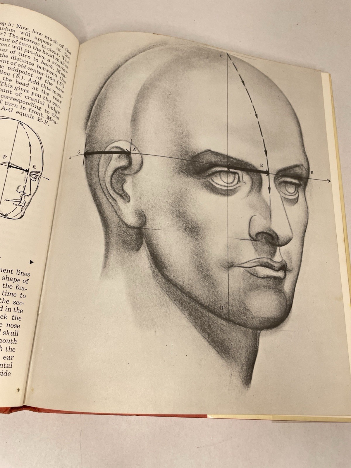 Drawing the Human Head Burne Hogarth 300 Illustration HC 1970 Library Bind – Art