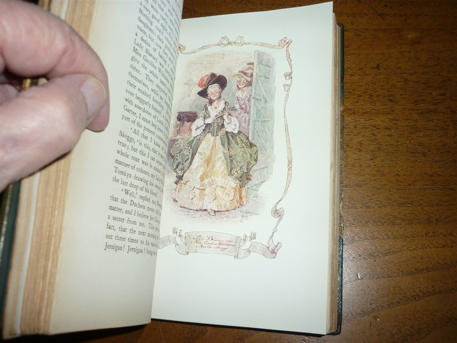Oliver Goldsmith. Vicar of Wakefield. Dent/Dutton, 1904. Ills. Half-leather. VG.