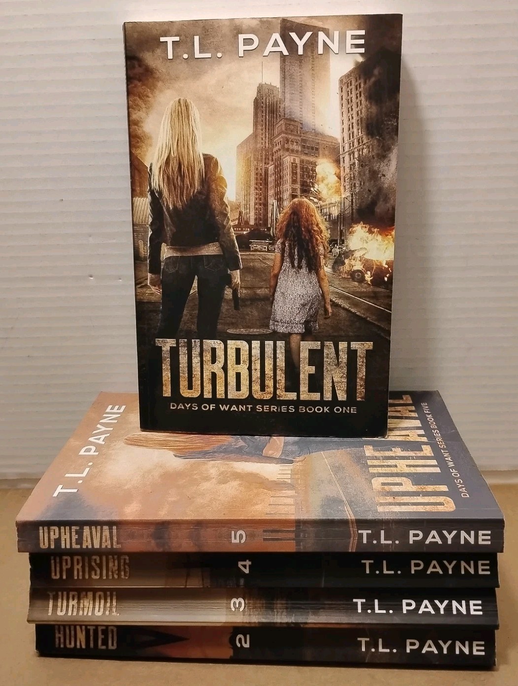 DAYS OF WANT #’s 1-5 by T. L. Payne – YA Post Apocalyptic Action Fantasy Series