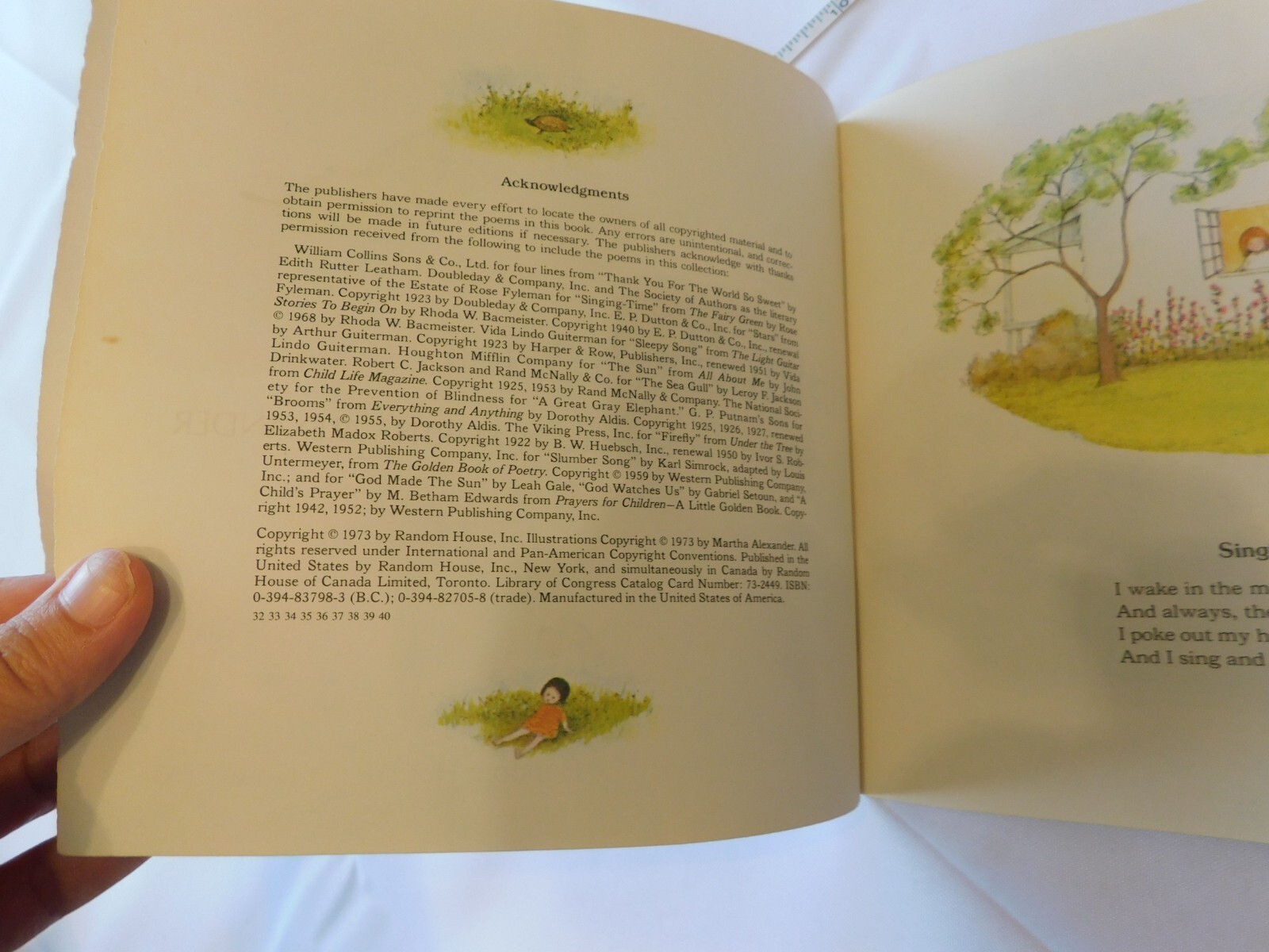 Pictureback Ser.: Poems and Prayers for the Very Young by Martha Alexander 1973
