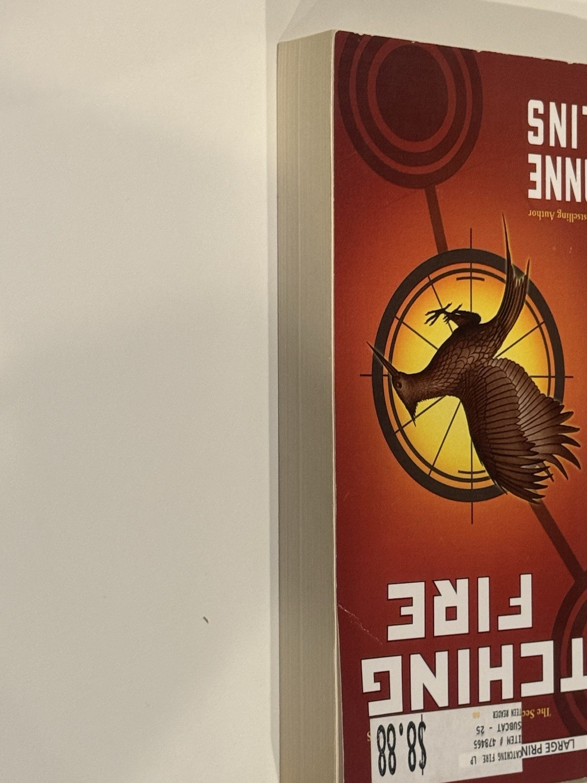 Catching Fire by Suzanne Collins (2012, Trade Paperback) Large Print Acceptable