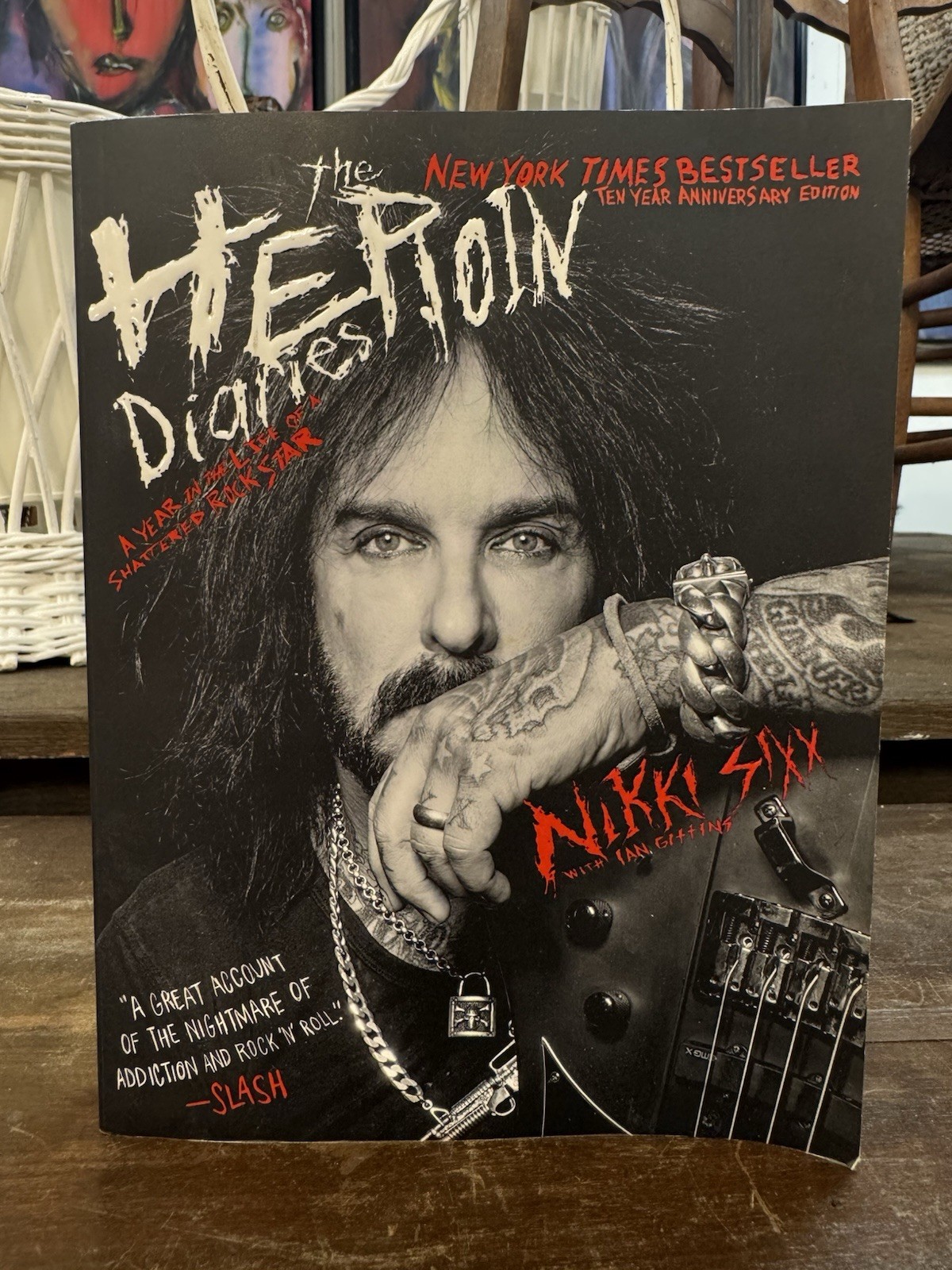 The Heroin Diaries By Nikki Sixx SIGNED 10th Anniversary Edition – Motley Crue
